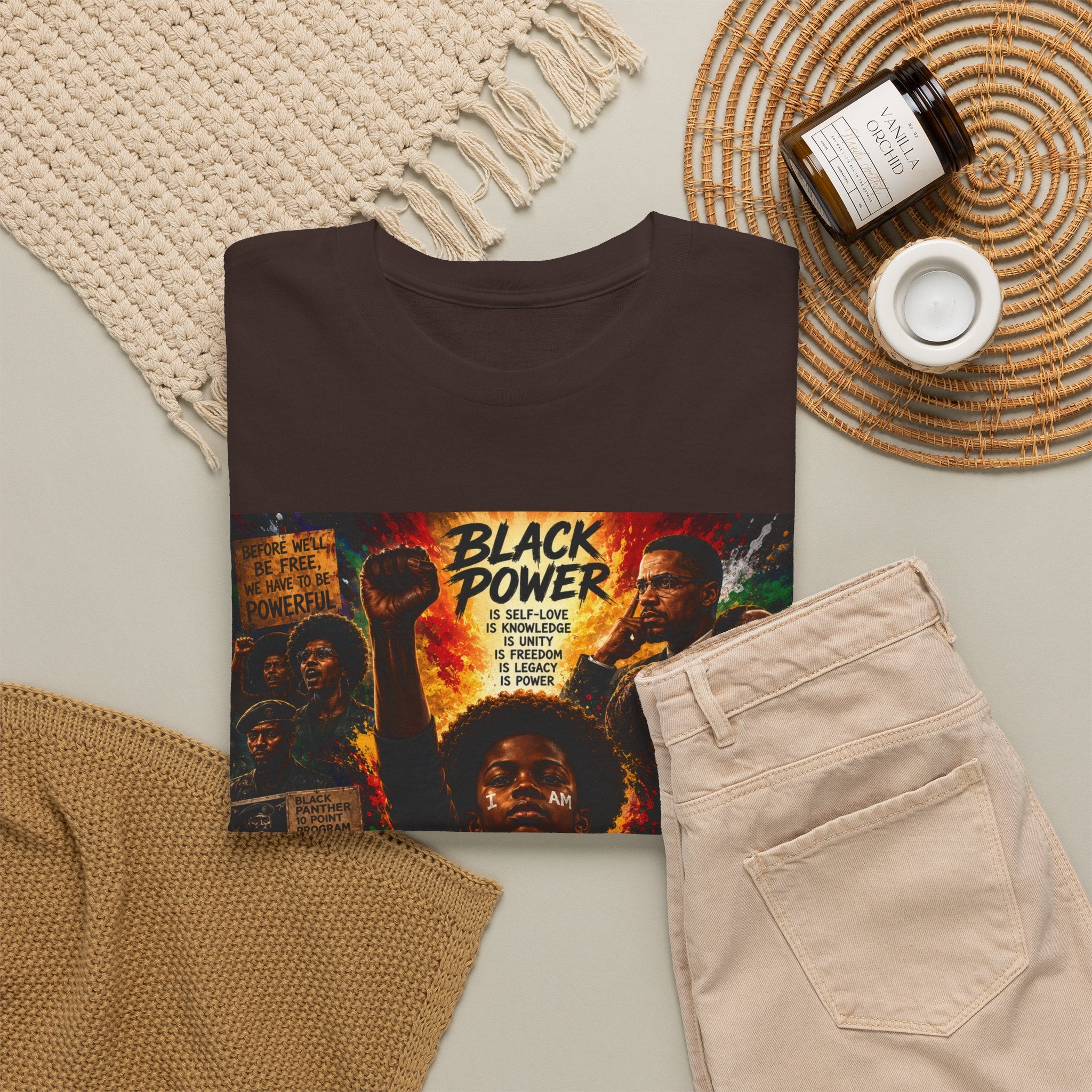 Black Power T‑Shirt — 'This Is Not A Boycott, This Is A Wealth Transfer' Protest Tee