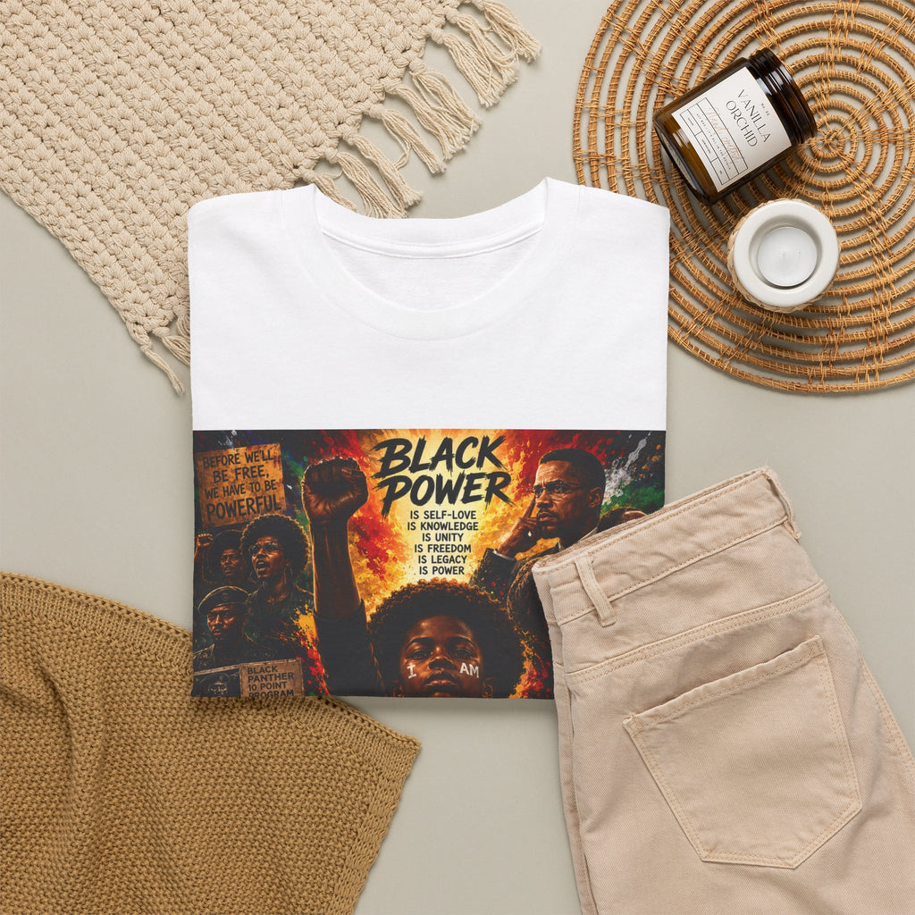 Black Power T‑Shirt — 'This Is Not A Boycott, This Is A Wealth Transfer' Protest Tee