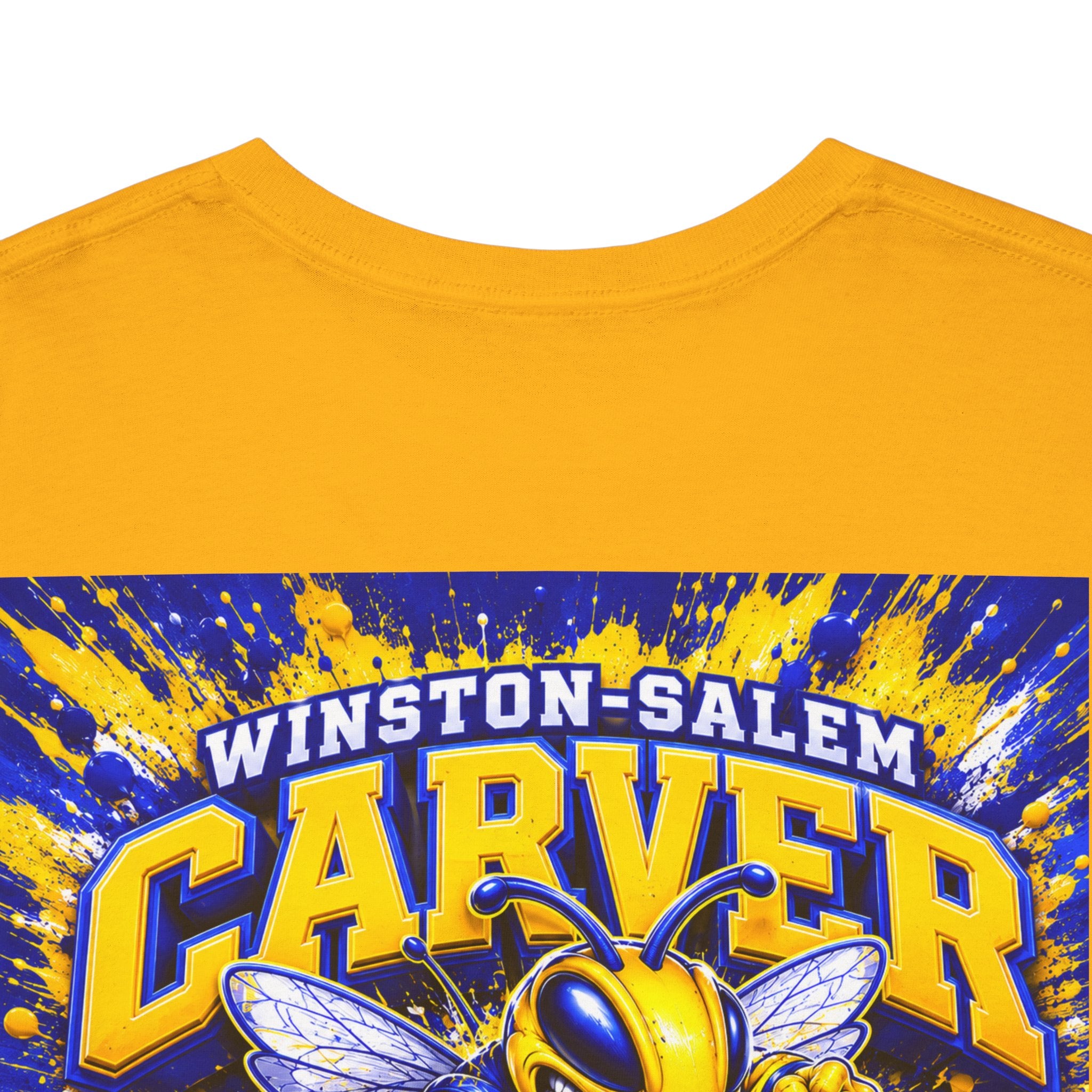 Carver Yellow Jackets Graphic T‑Shirt — Winston‑Salem School Spirit Tee