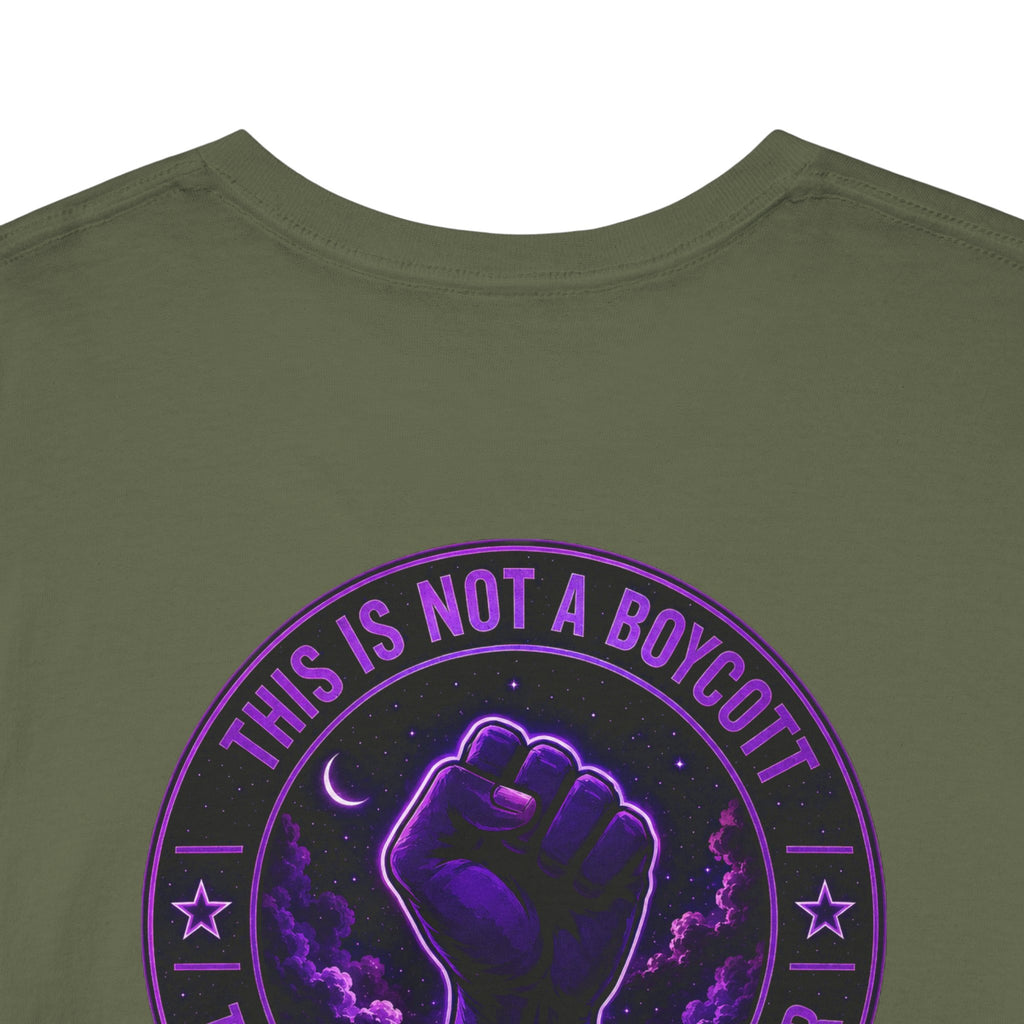 Graphic Tee — "Silence Is Not A Rebellion" Black Power Fist Tee