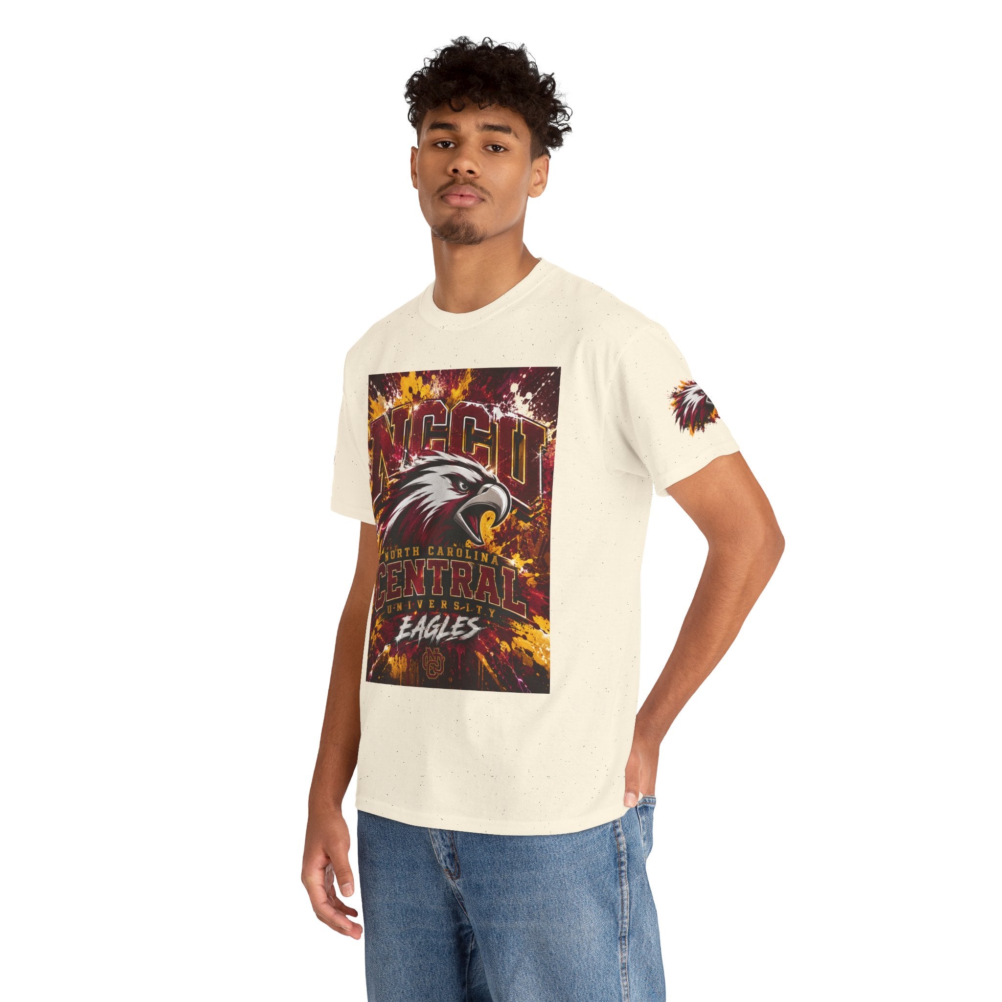 Central Eagles Graphic Tee — North Carolina Central University Mascot T‑Shirt
