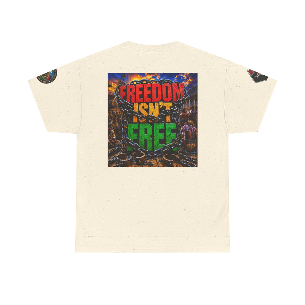 Freedom Isn’t Free Tee — Patriotic Fireworks Soldier Graphic T-Shirt