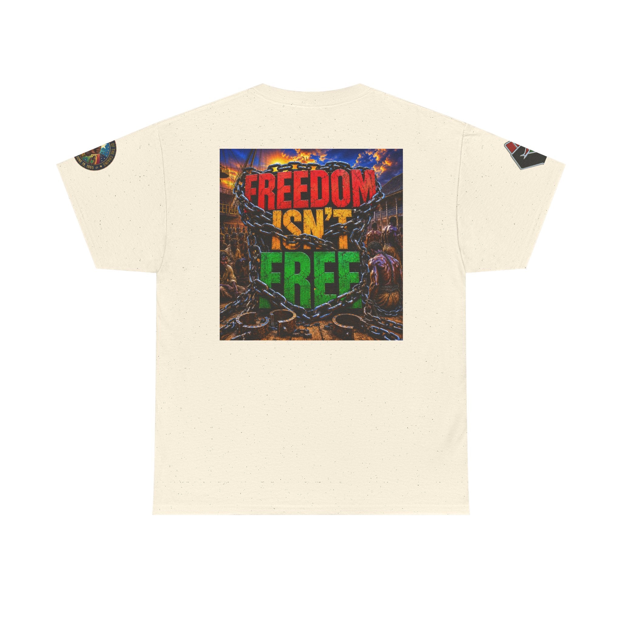 Freedom Isn’t Free Tee — Patriotic Fireworks Soldier Graphic T-Shirt