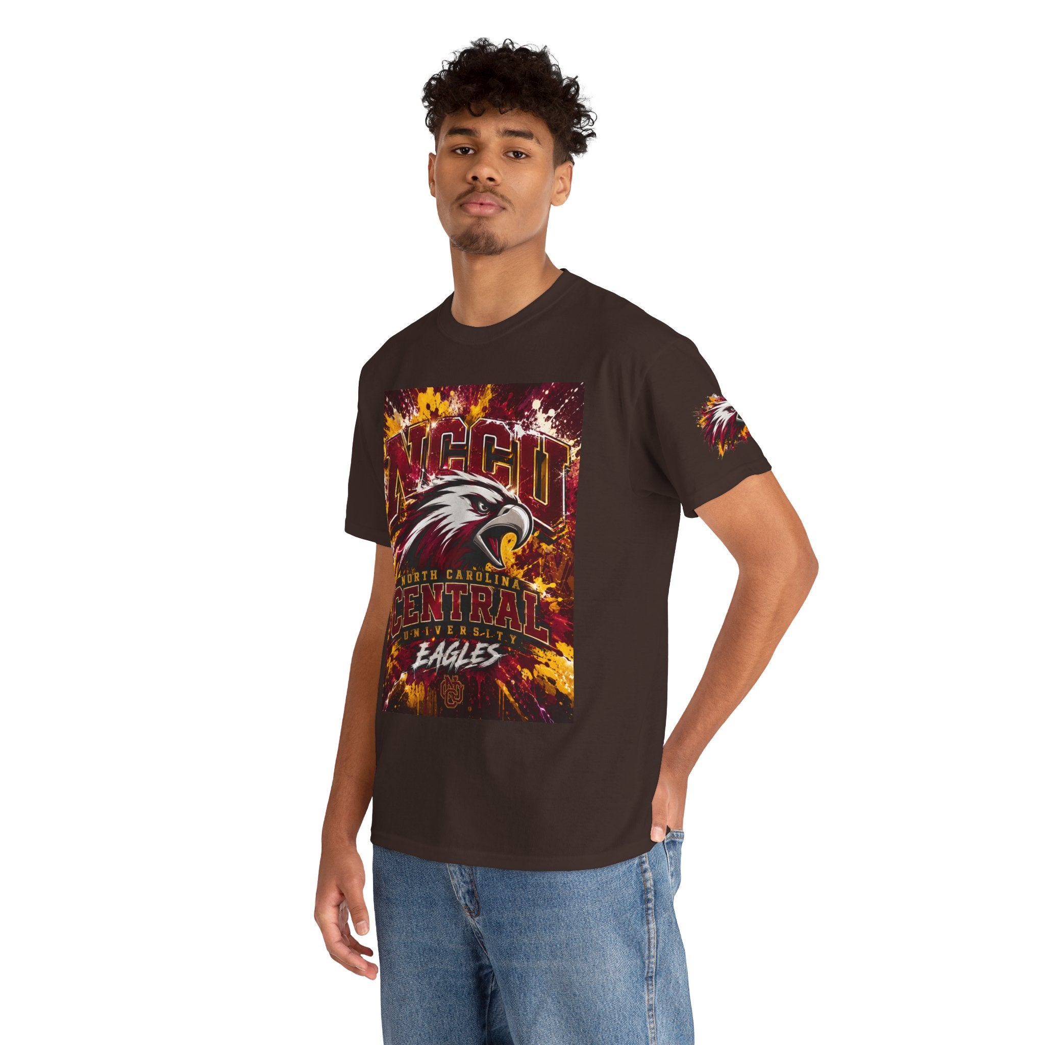 Central Eagles Graphic Tee — North Carolina Central University Mascot T‑Shirt