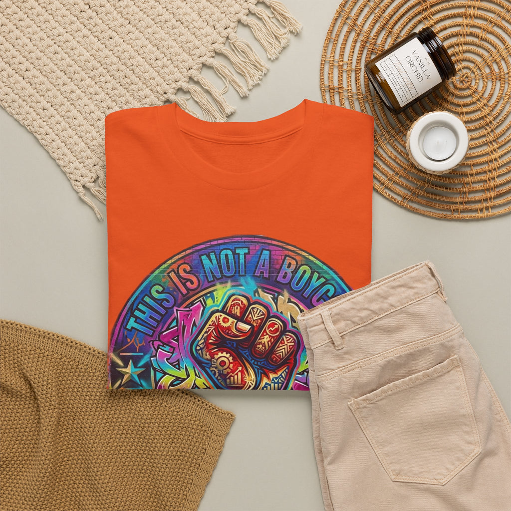Fist of Strength Graphic Tee — “This Is Not A Boycott, This Is A Wealth Transfer”