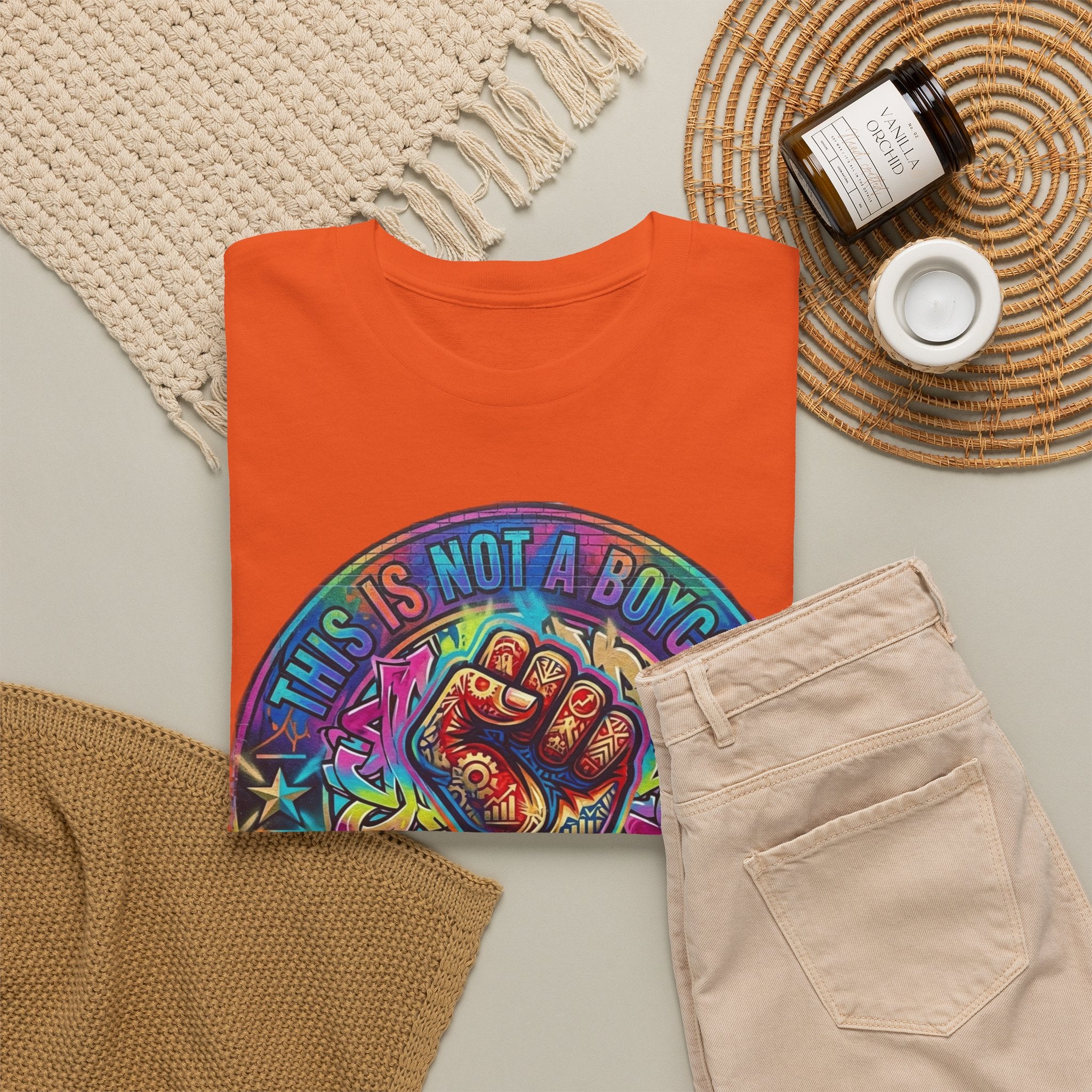 Fist of Strength Graphic Tee — “This Is Not A Boycott, This Is A Wealth Transfer”