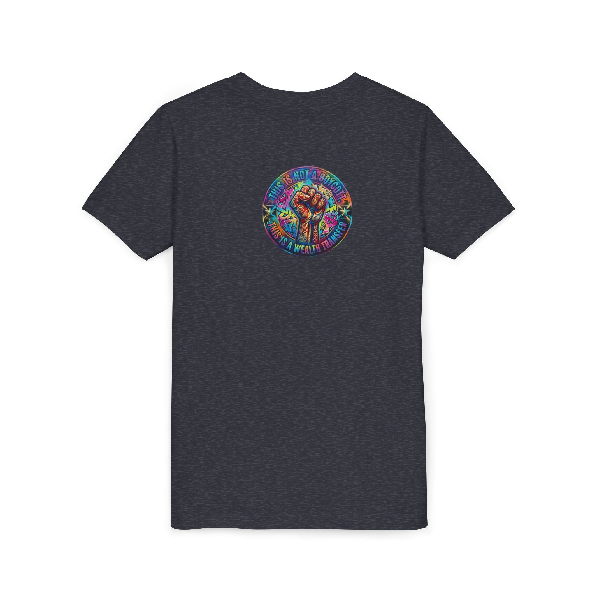 Retro Pixel Explosion Youth Tee — Smiling Avatar, Hearts, Gems & Controllers