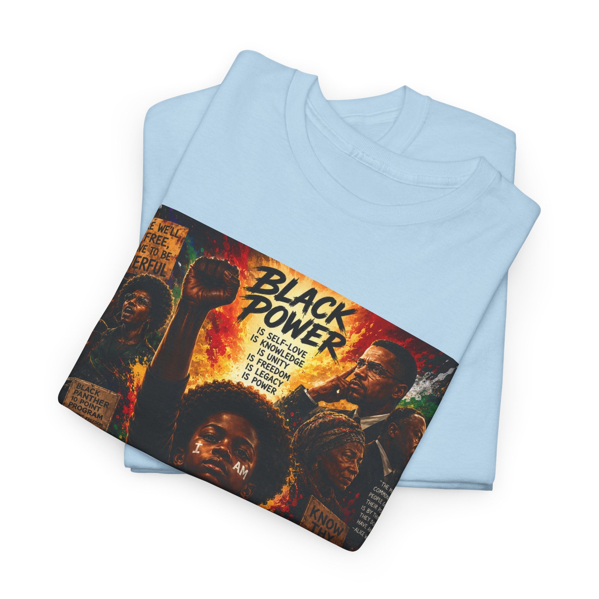 Black Power T‑Shirt — 'This Is Not A Boycott, This Is A Wealth Transfer' Protest Tee