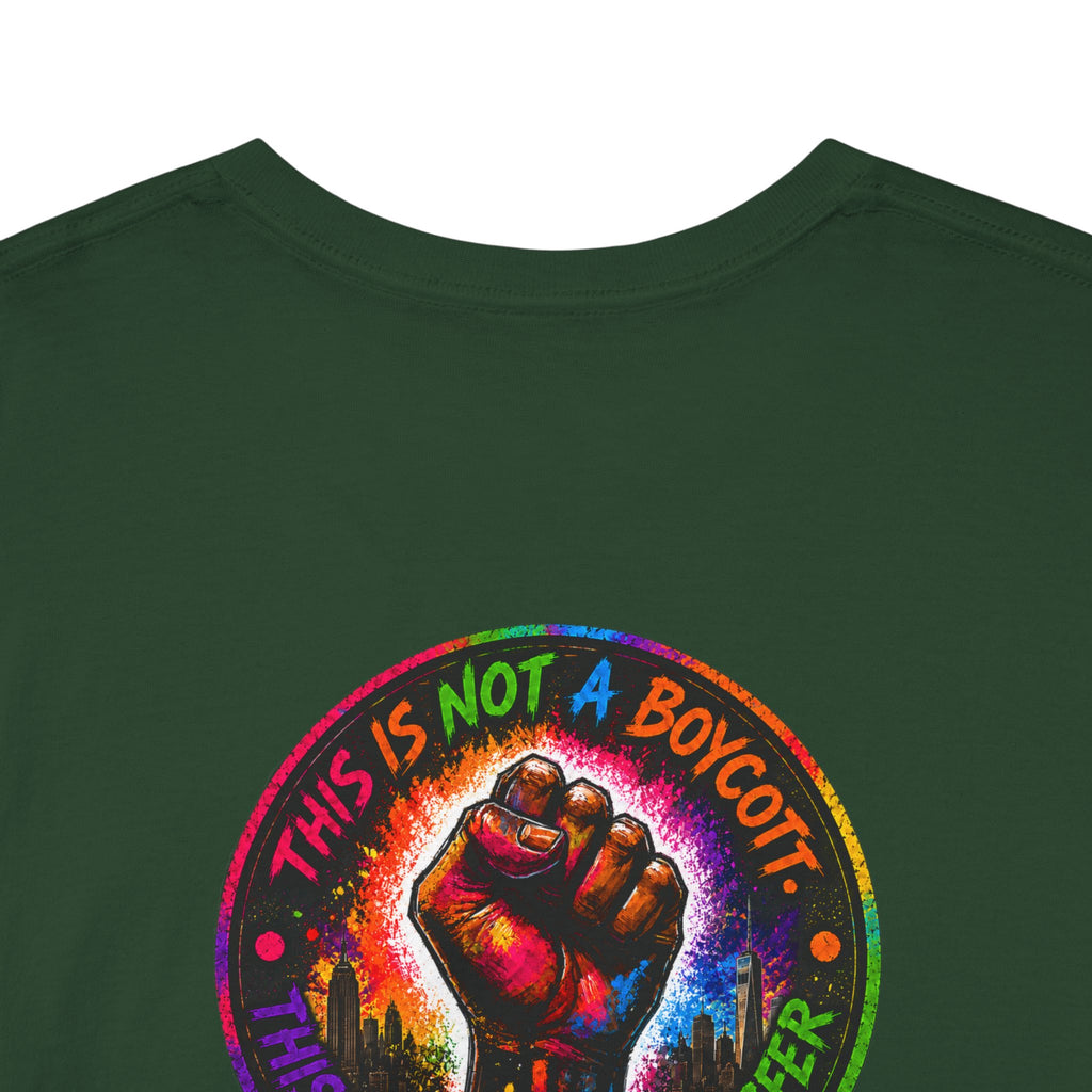 They Want Our Rhythm But Not Our Blues Tee — Black Power Fist Social Justice T-Shirt