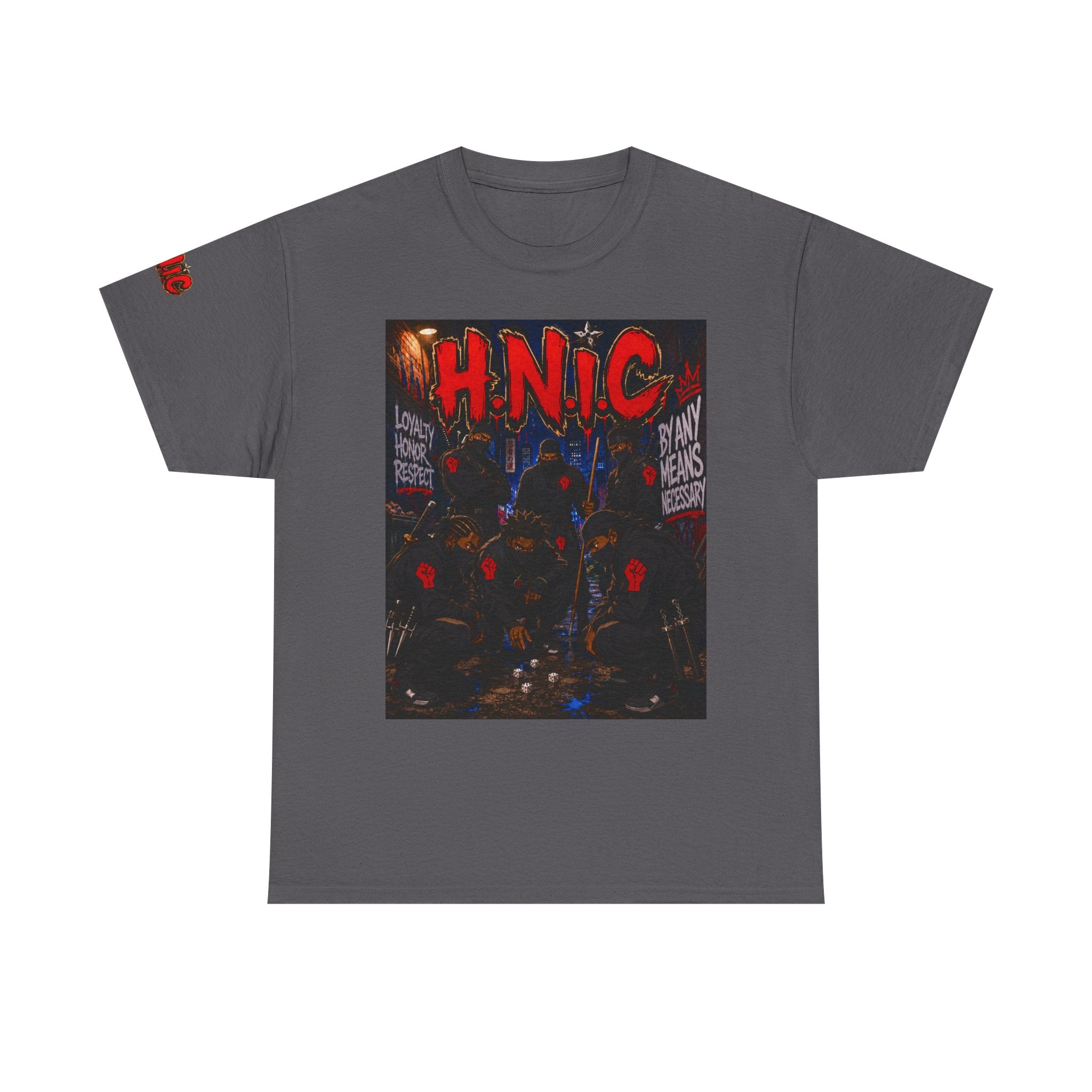 H.N.I.C. Graphic Tee — 'This Is Not A Riot' Raised Fist Streetwear T‑Shirt