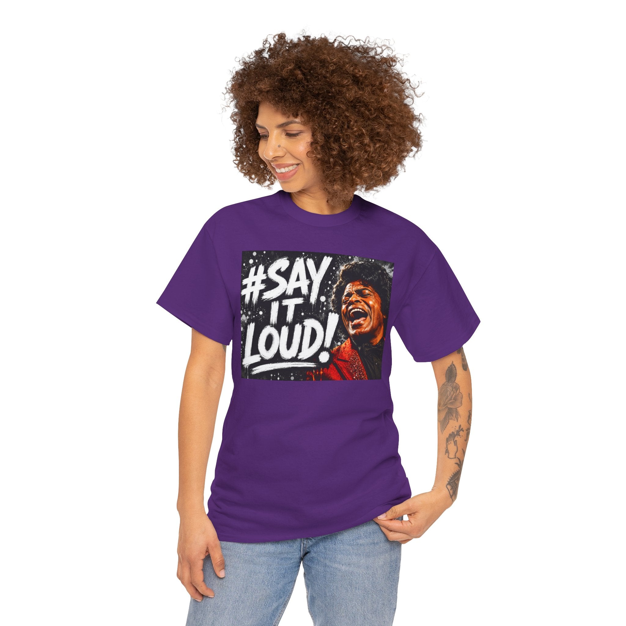 Say It Loud! Protest Fist Graphic Tee