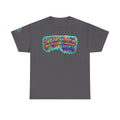 Music Vibes Tee — “They Want Our Rhythm But They Don’t Want Our Blues” Psychedelic Drip Note T-Shirt