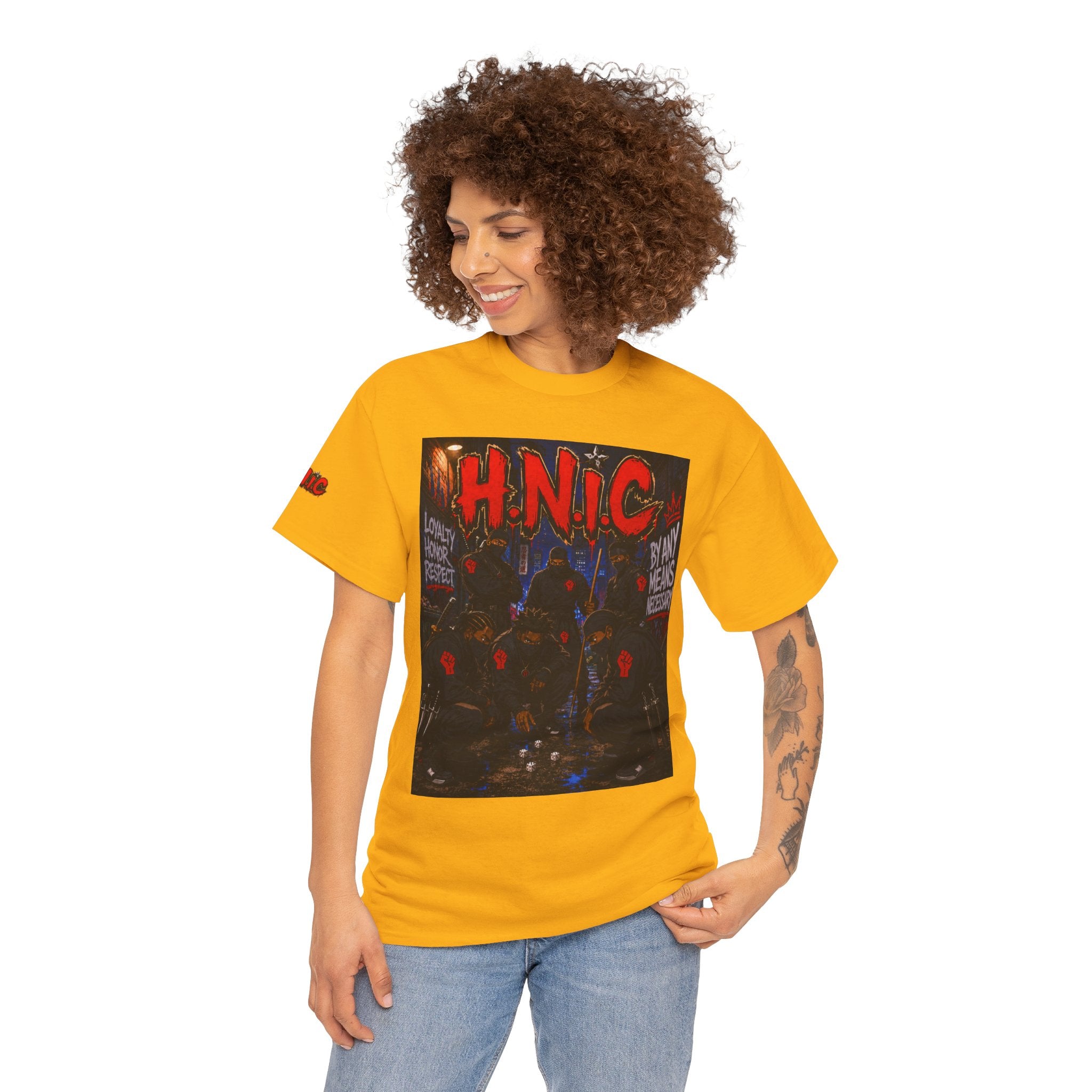 H.N.I.C. Graphic Tee — 'This Is Not A Riot' Raised Fist Streetwear T‑Shirt