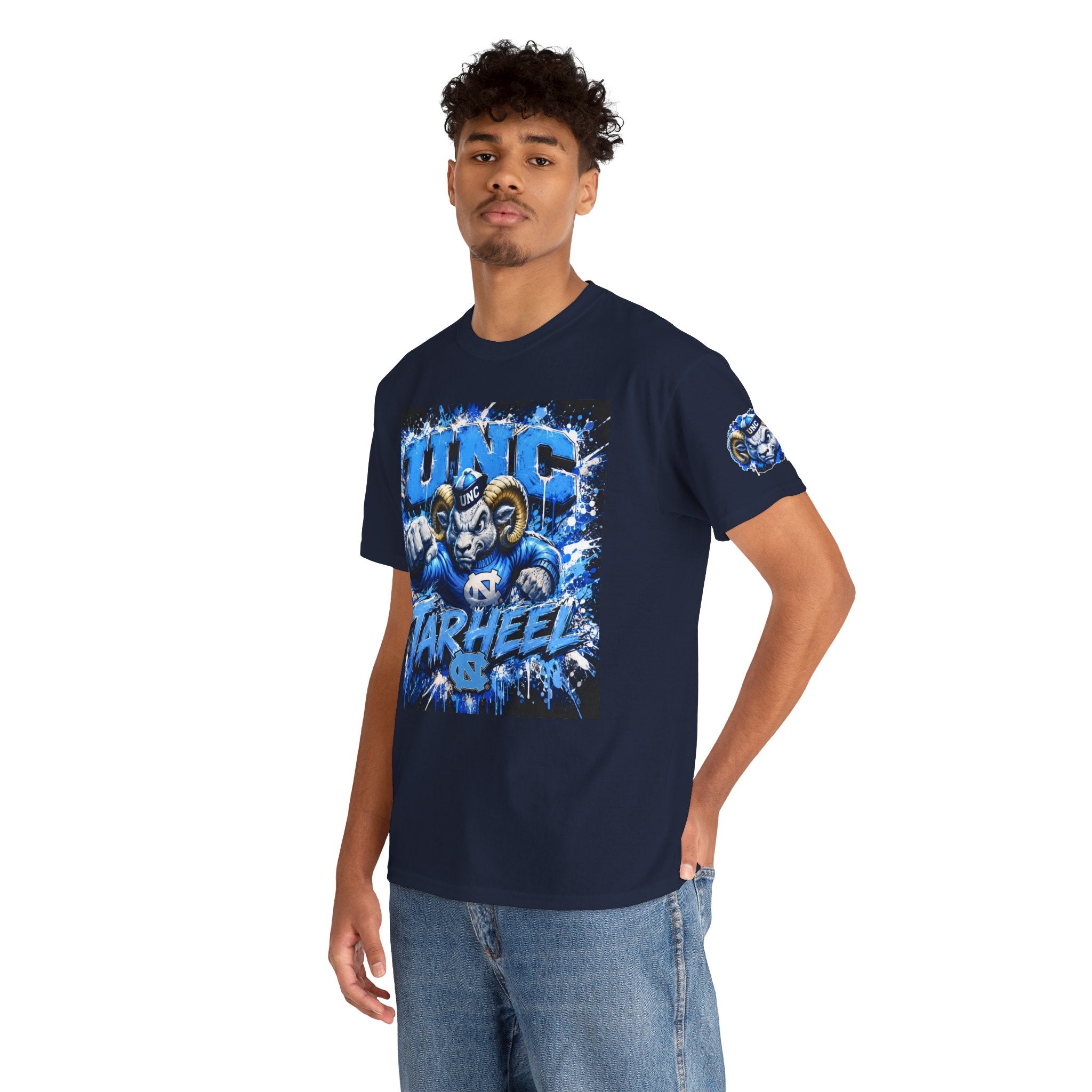 UNC Tar Heel Ram Graphic Tee — Collegiate North Carolina T-Shirt
