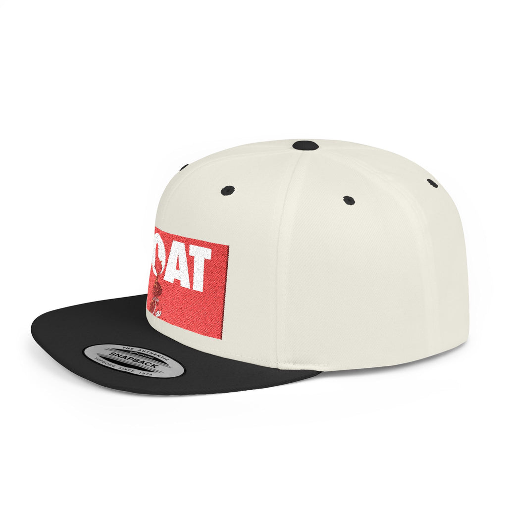 Copy of Flat Bill Snapback Hat — Retro Dance Crew Graphic Cap