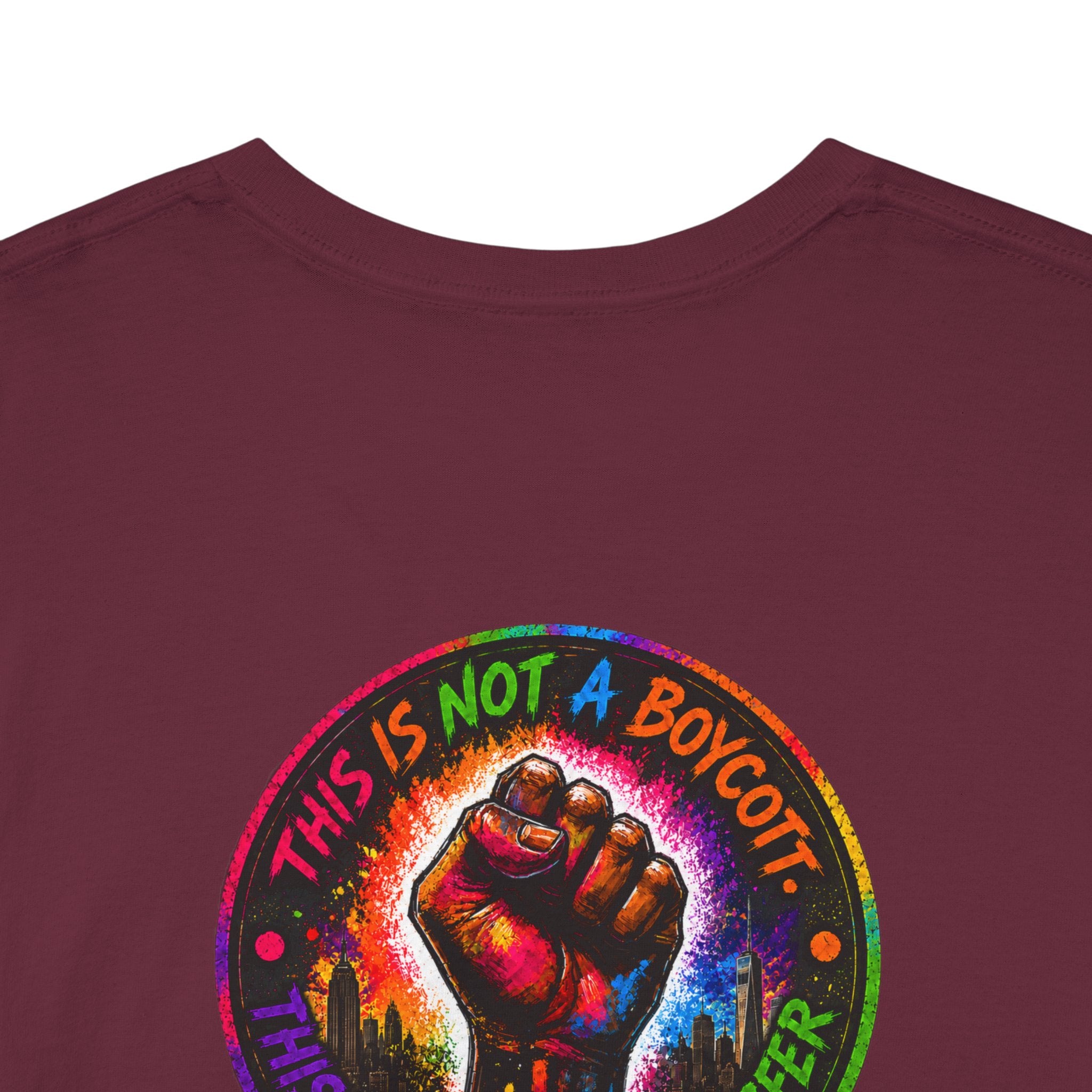 They Want Our Rhythm But Not Our Blues Tee — Black Power Fist Social Justice T-Shirt