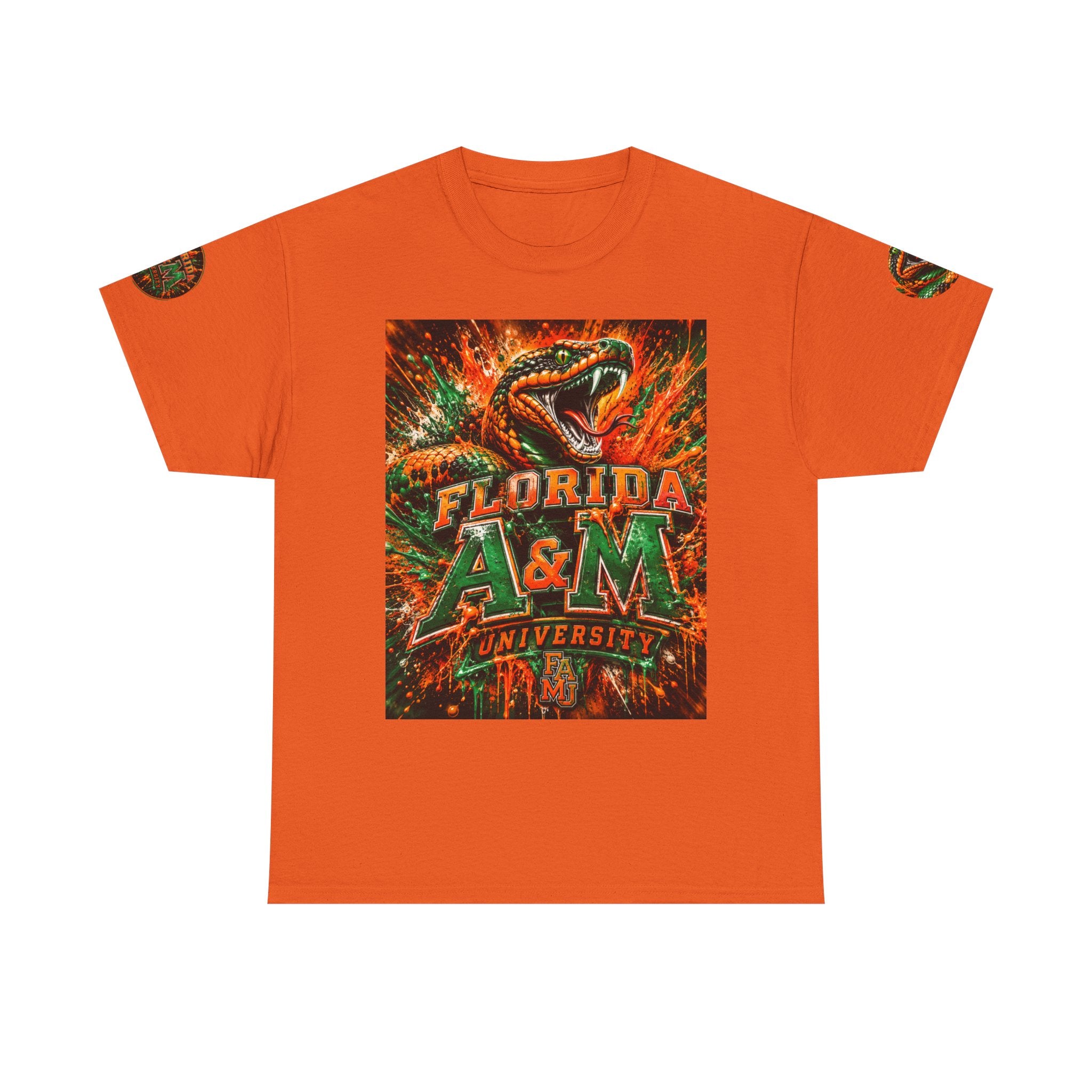 Florida A&M University Rattler Tee — Vintage Snake Mascot College T-Shirt