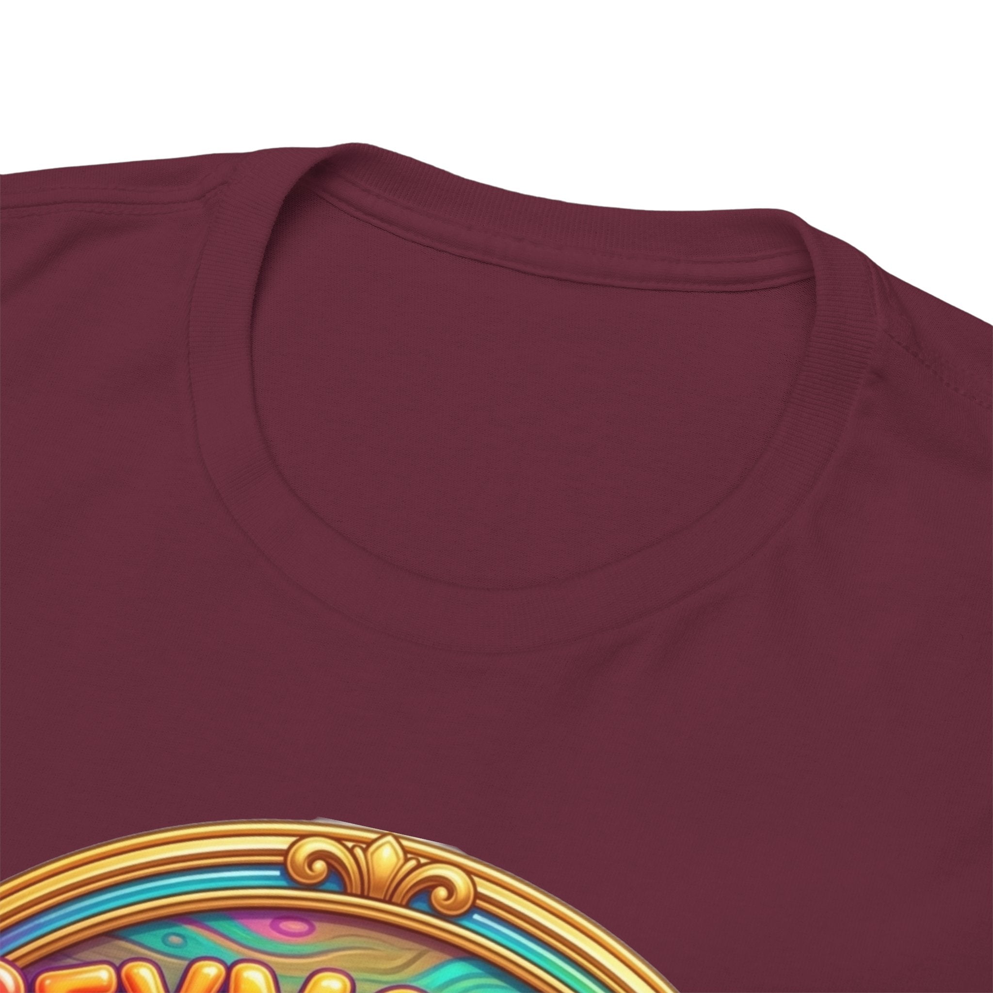Caribbean BBQ & Seafood Tee — “Seymour’s” Vibrant Island Food Graphic T-Shirt