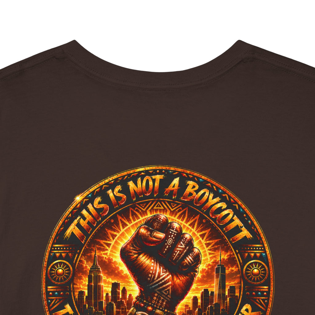 Afrocentric Braiding Tee – "This Is Not A Phase" Empowerment Graphic T-Shirt