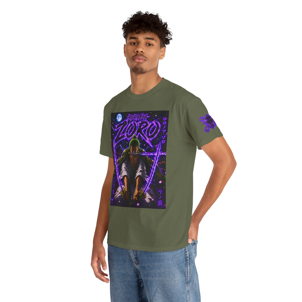 Zoro Neon Samurai T‑Shirt