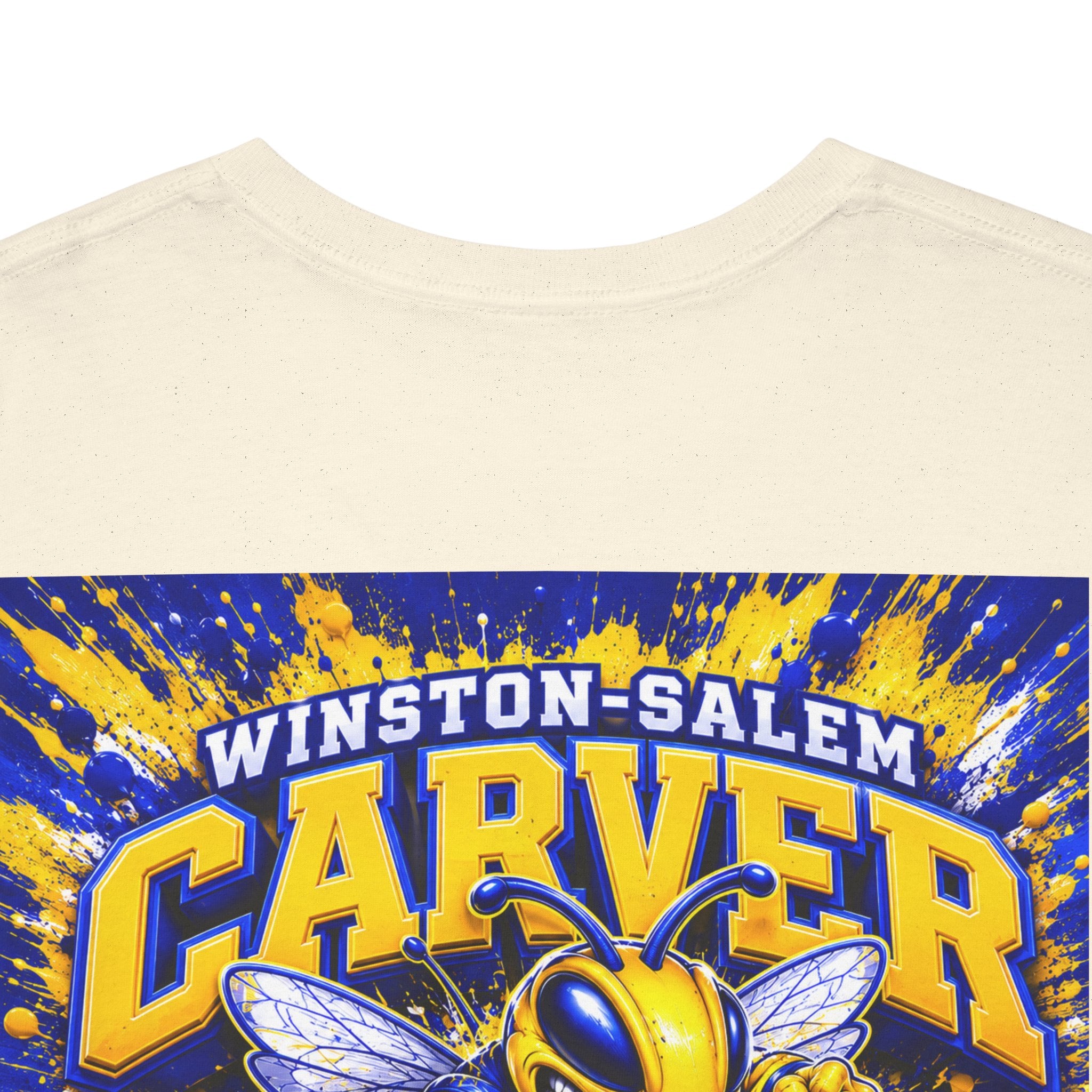 Carver Yellow Jackets Graphic T‑Shirt — Winston‑Salem School Spirit Tee