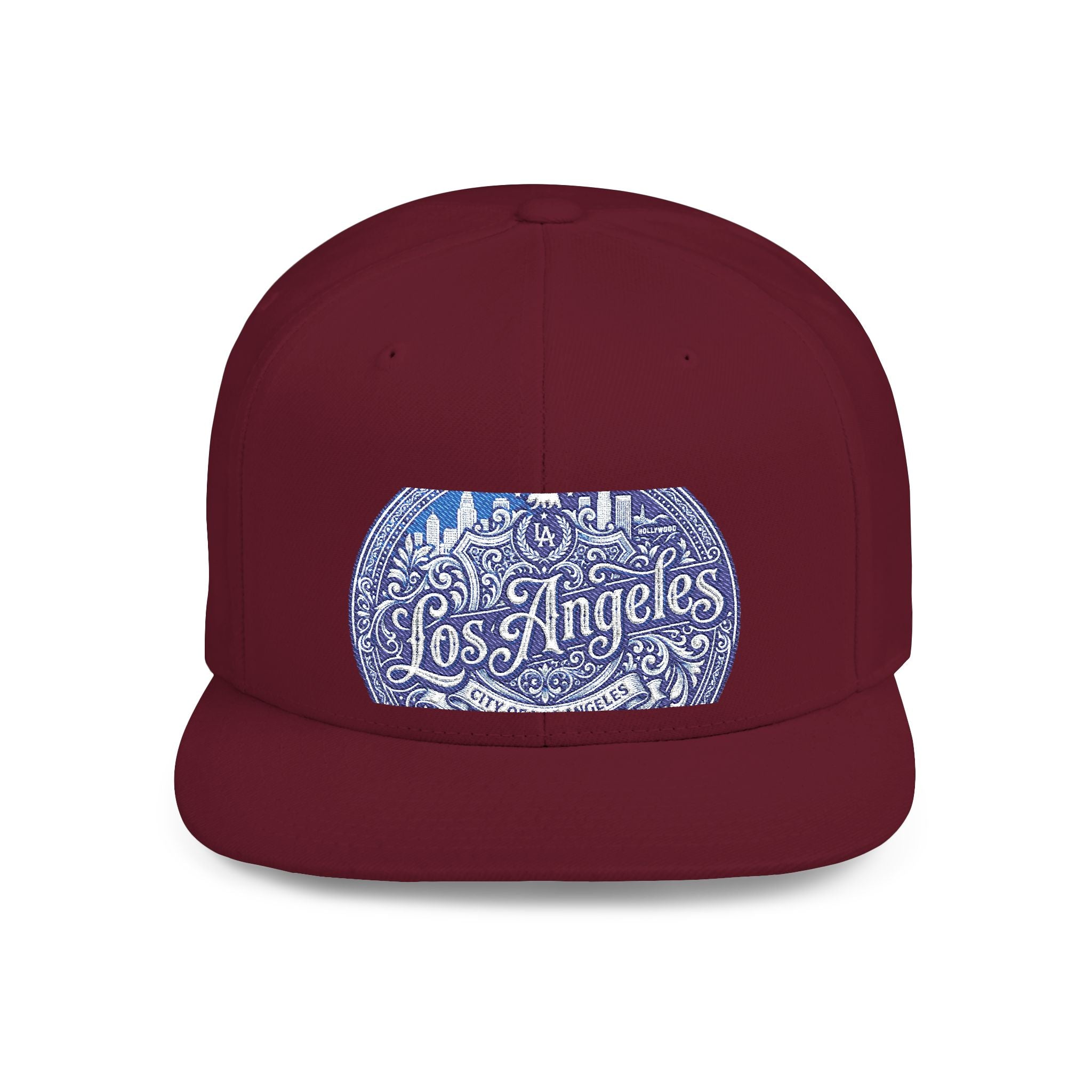 Los Angeles Paisley Flat Bill Snapback Hat