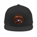Snapback Hat — NCCU Eagle Logo Cap, Vintage Fireburst Design