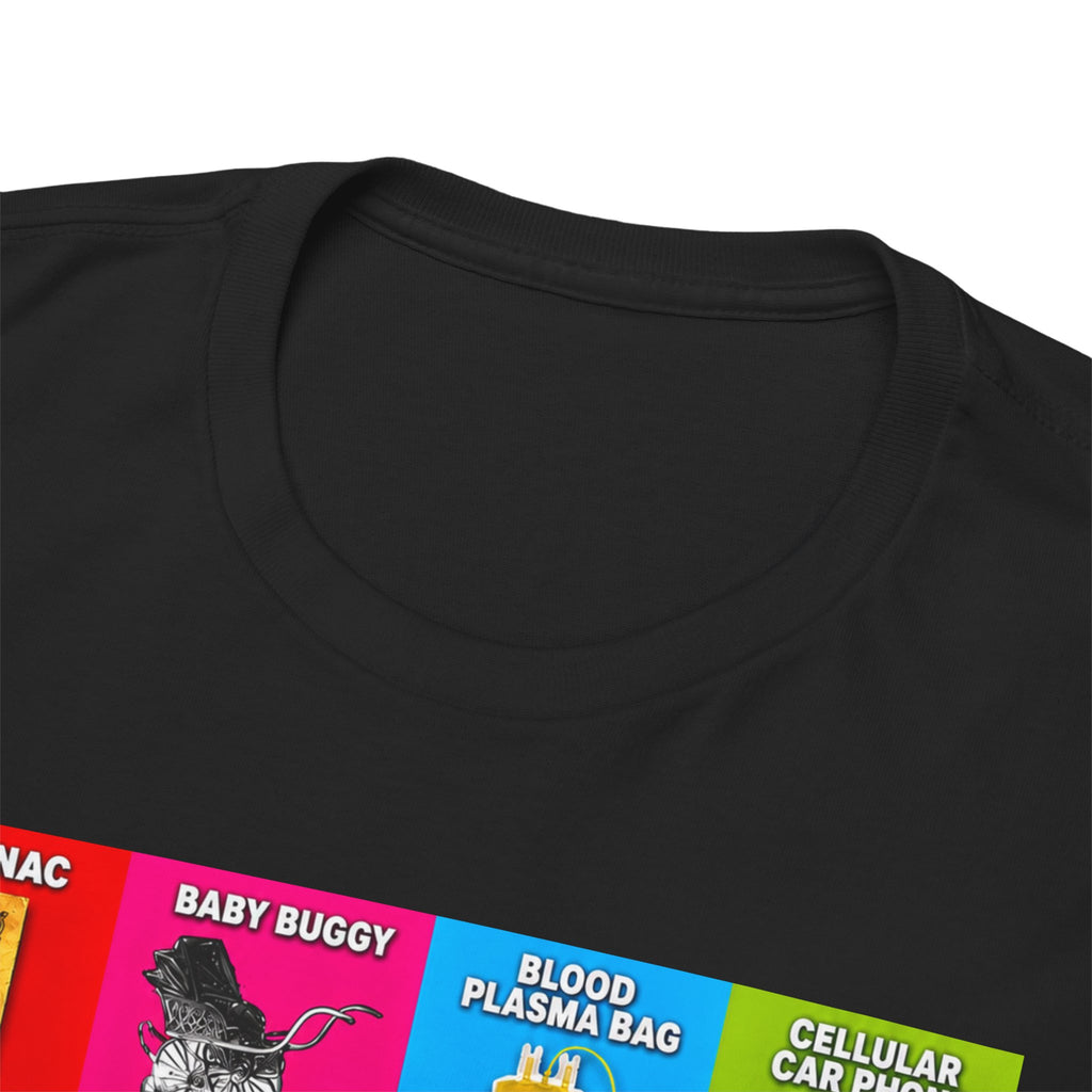 Black inventors Grid T‑Shirt — Colorful Historical Portraits Tee