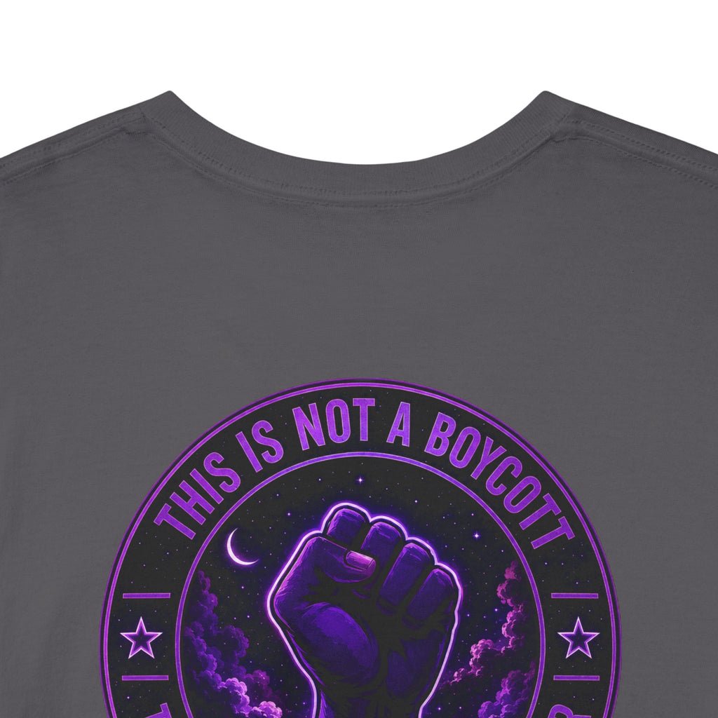 Graphic Tee — "Silence Is Not A Rebellion" Black Power Fist Tee
