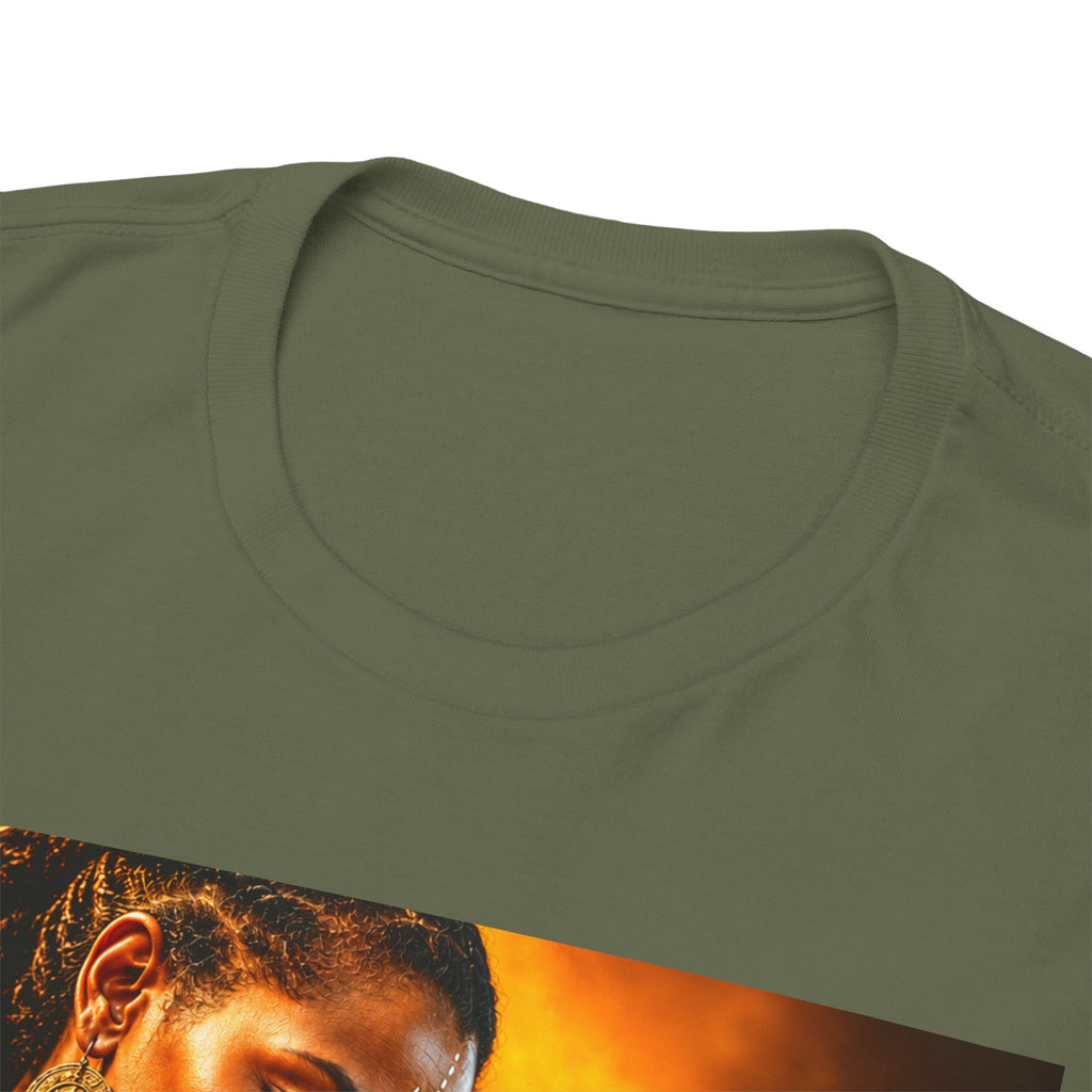 Afrocentric Braiding Tee – "This Is Not A Phase" Empowerment Graphic T-Shirt