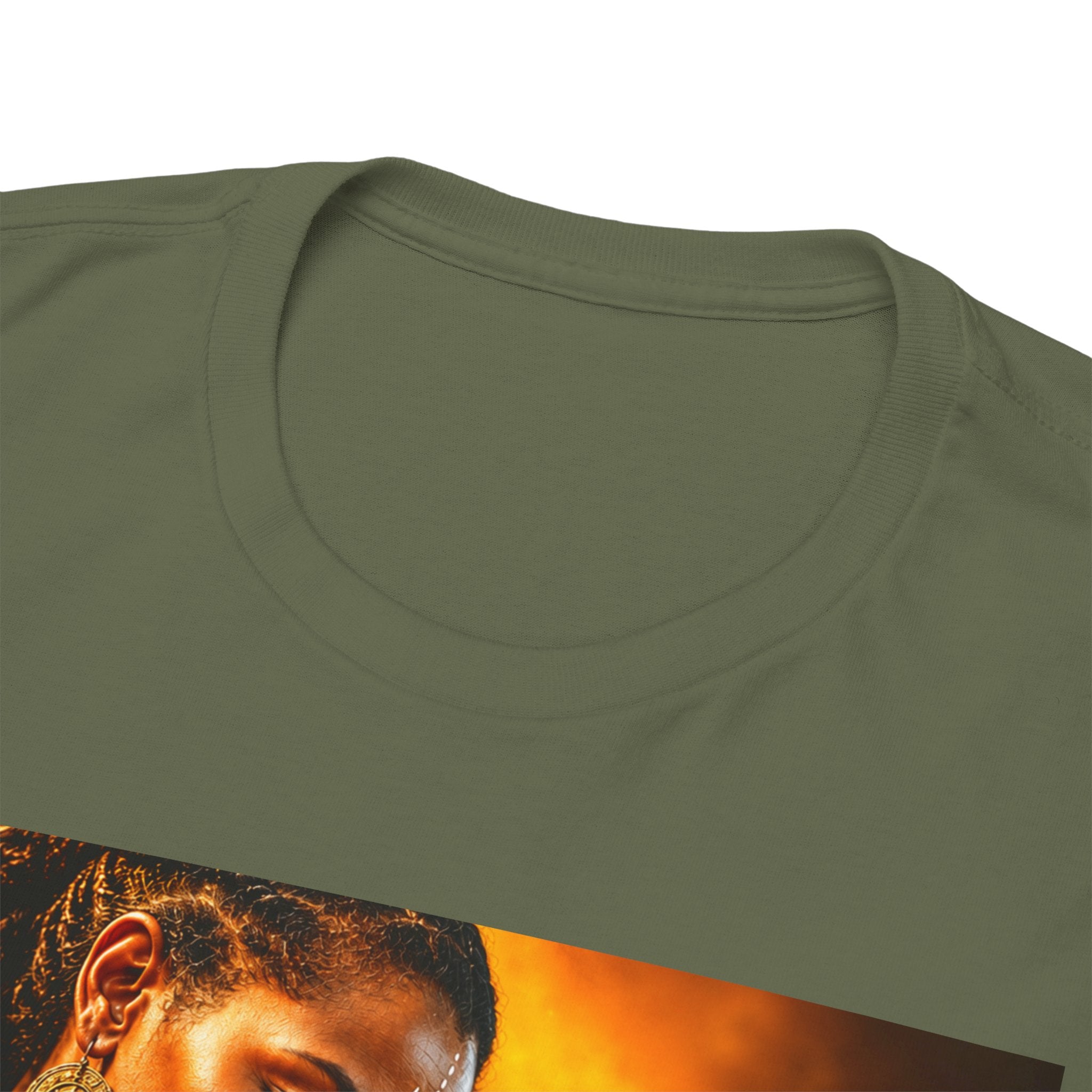 Afrocentric Braiding Tee – "This Is Not A Phase" Empowerment Graphic T-Shirt
