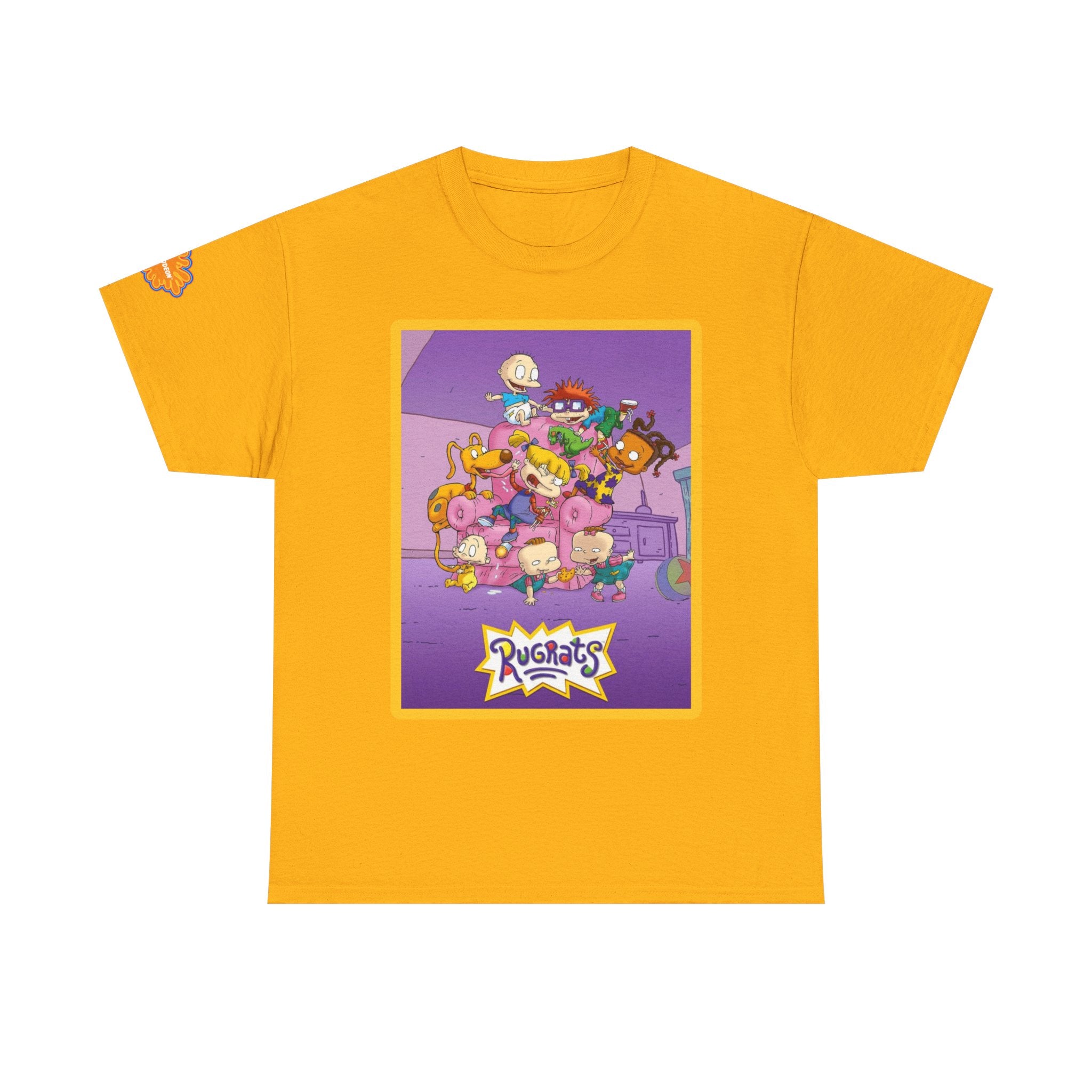 Rugrats Character Collage Tee — Retro Nickelodeon Kids Cartoon T-Shirt
