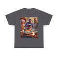 Black Family Study Night T-Shirt — Inspirational Afrofuturist Classroom Artwork