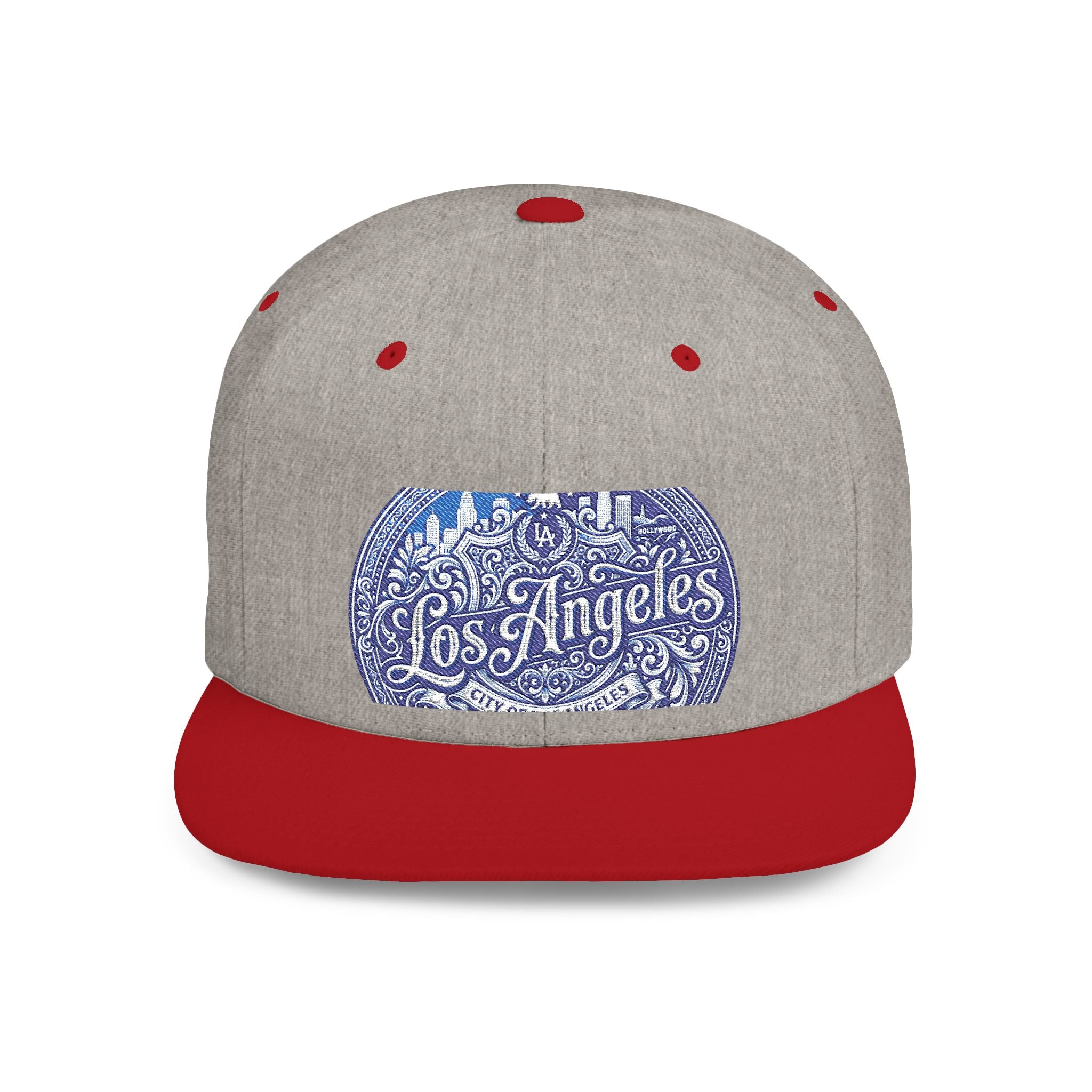 Los Angeles Paisley Flat Bill Snapback Hat