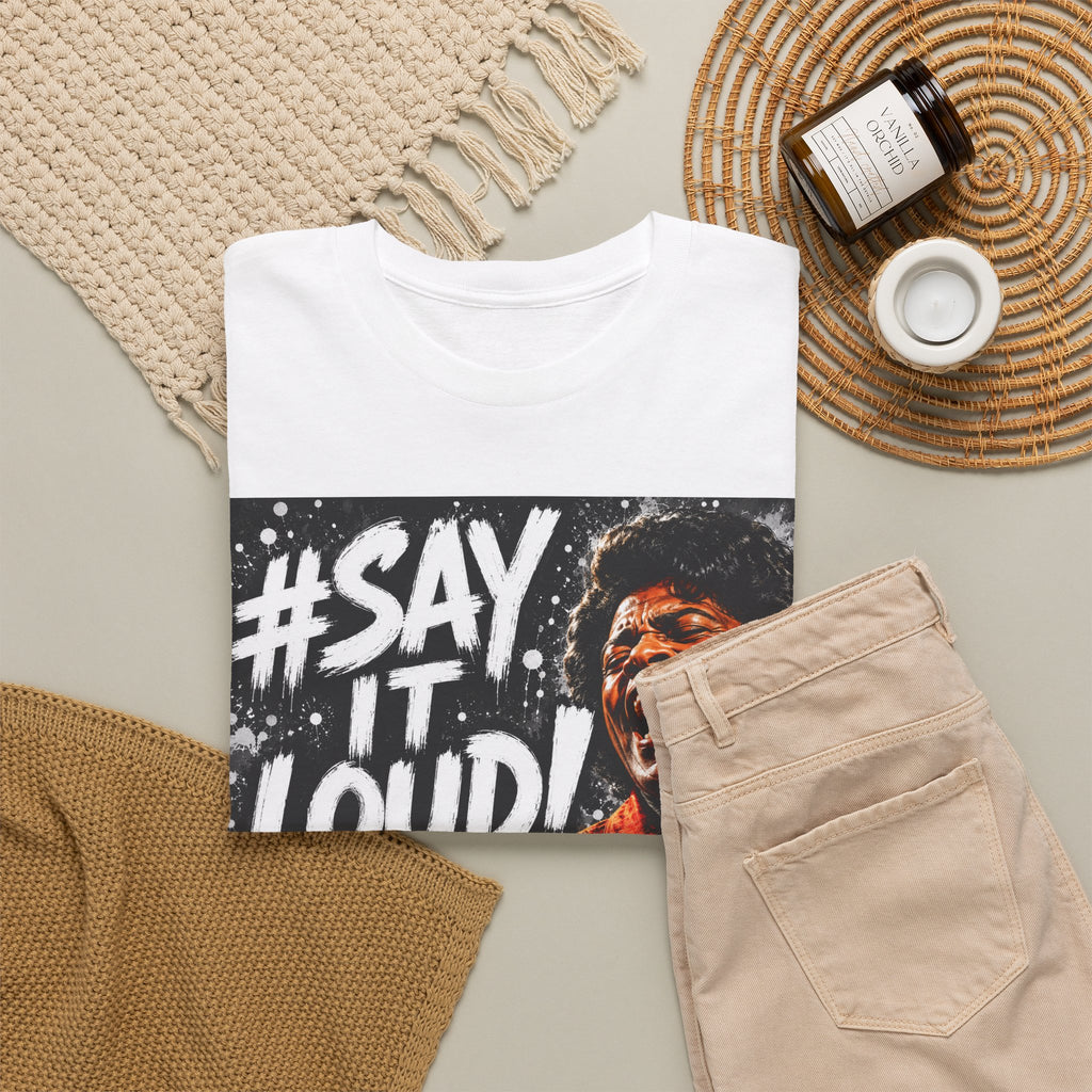 Say It Loud! Protest Fist Graphic Tee