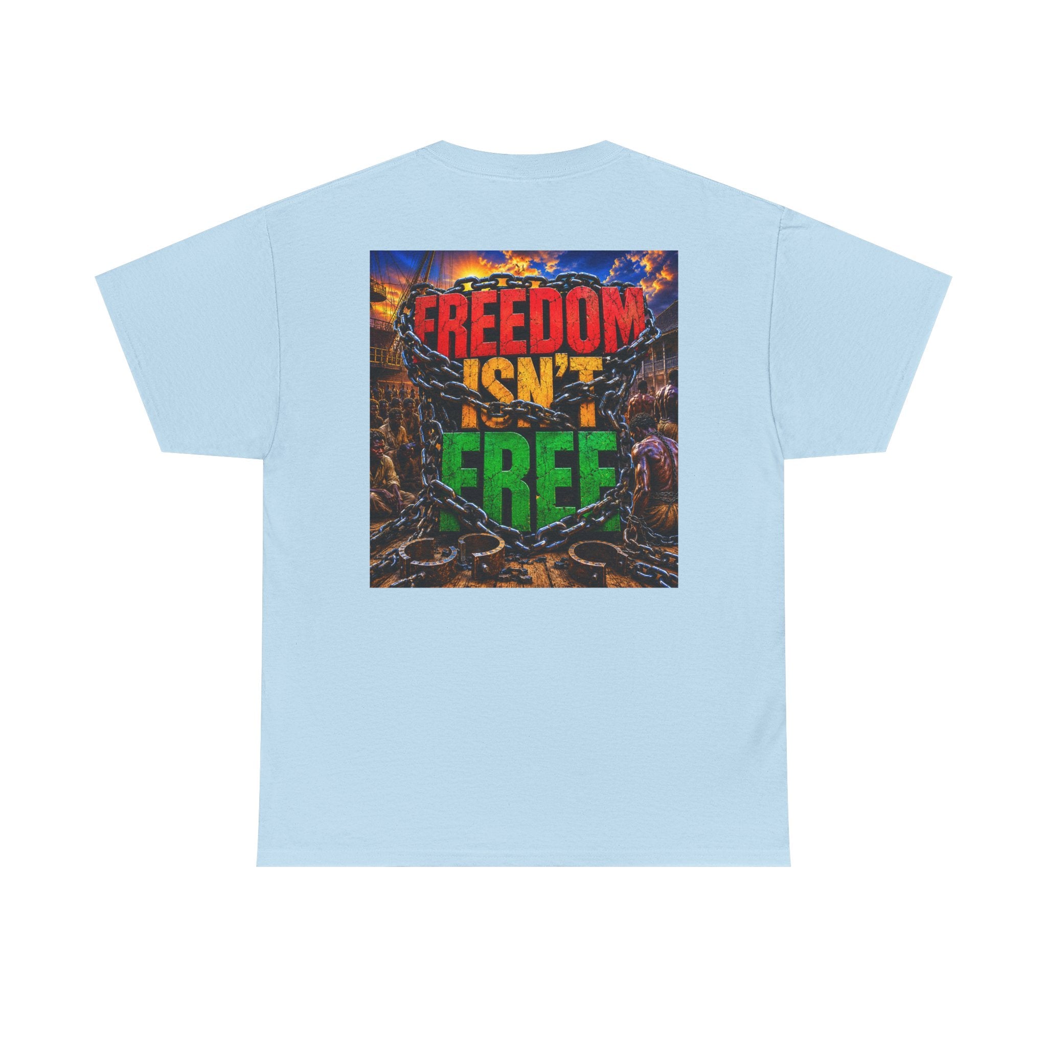 Graphic Tee — "F*ck the 4th" / "Freedom Isn’t Free" Patriotic Protest T-Shirt