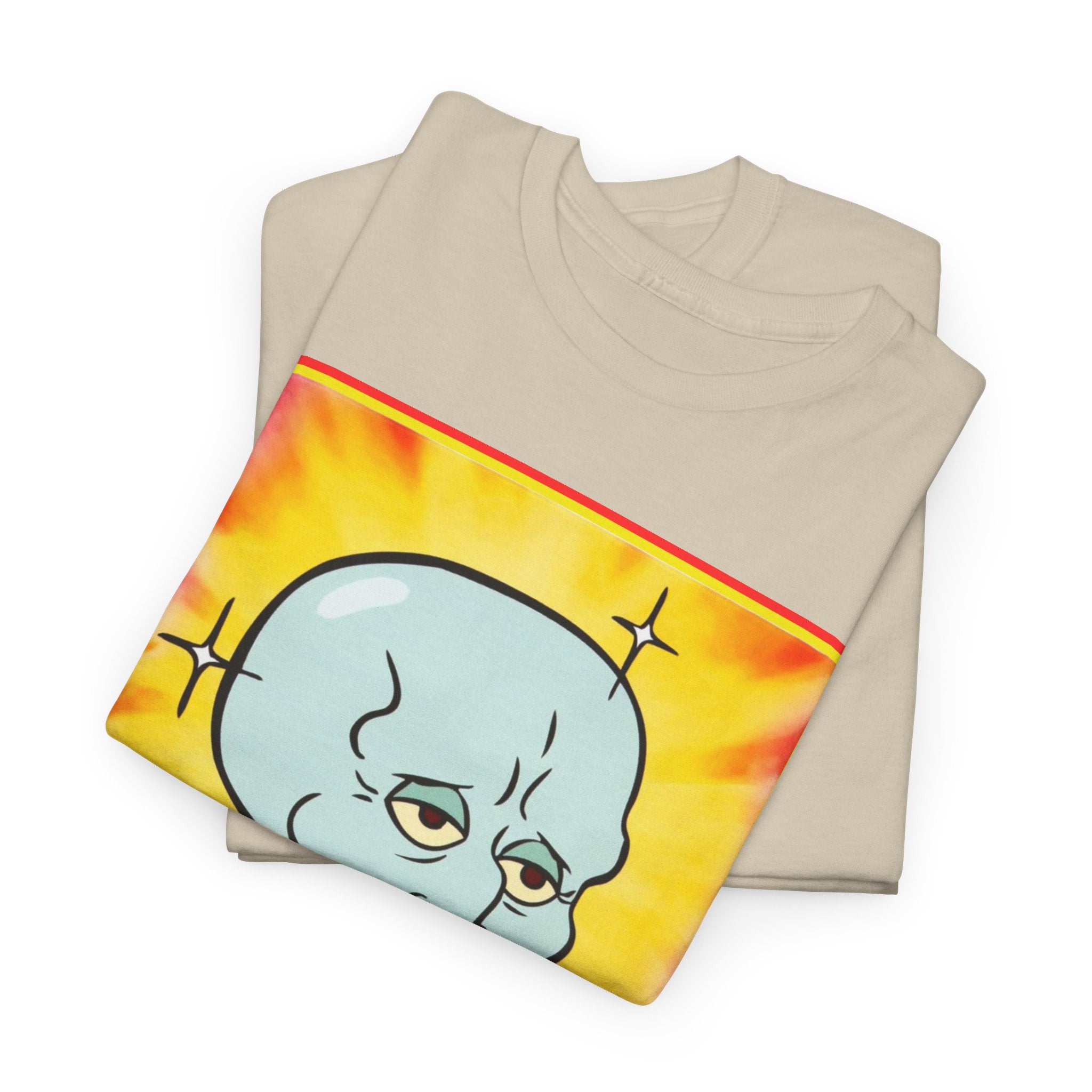Handsome Squidward Portrait T‑Shirt — Retro Nickelodeon Graphic Tee