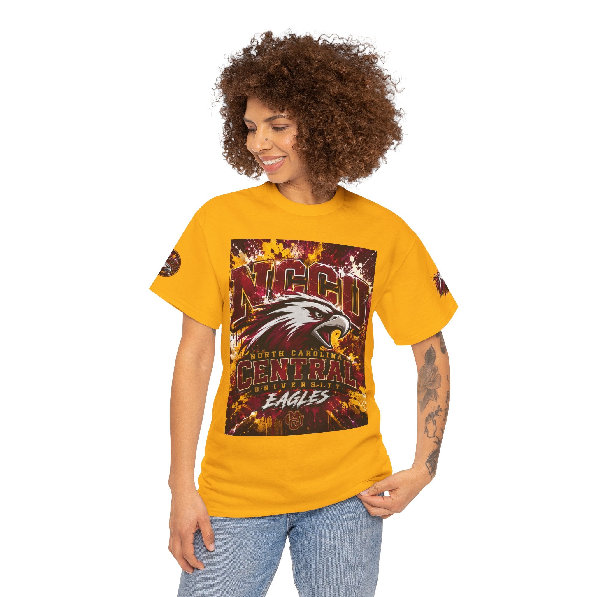 Central Eagles Graphic Tee — North Carolina Central University Mascot T‑Shirt