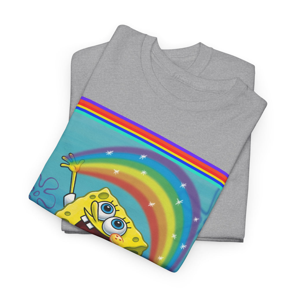 SpongeBob Rainbow SquarePants T-Shirt — Nickelodeon Graphic Tee
