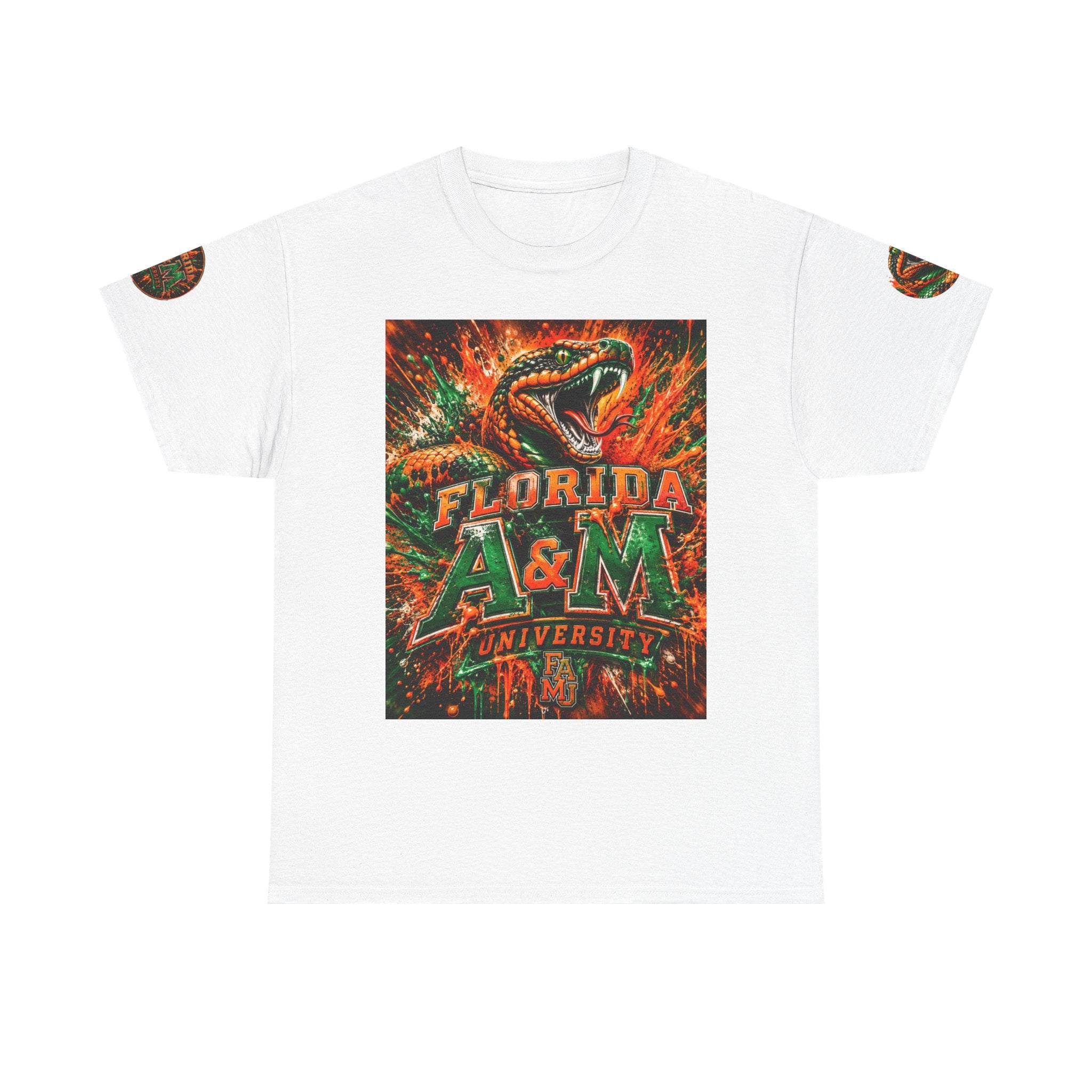 Florida A&M University Rattler Tee — Vintage Snake Mascot College T-Shirt