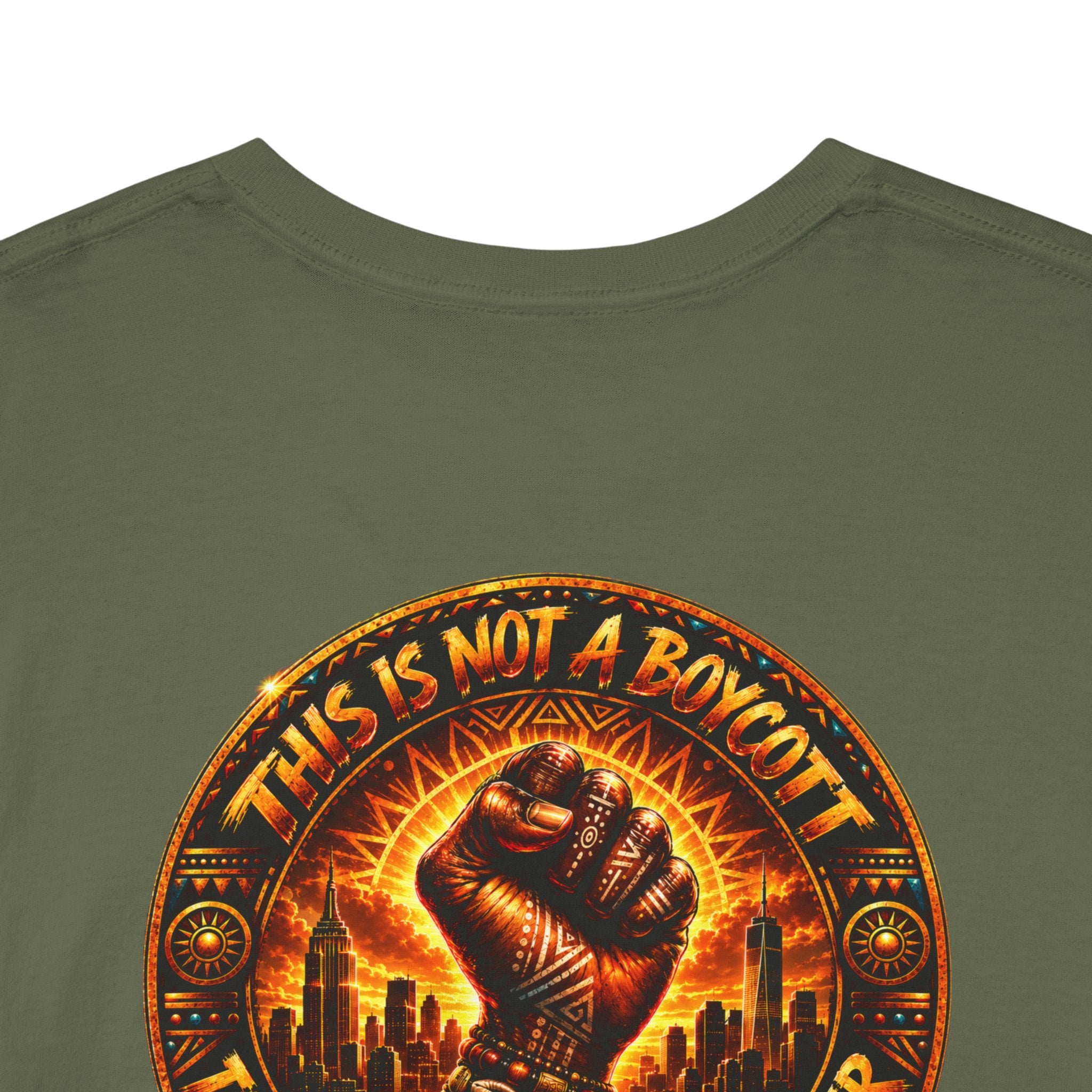 Afrocentric Braiding Tee – "This Is Not A Phase" Empowerment Graphic T-Shirt