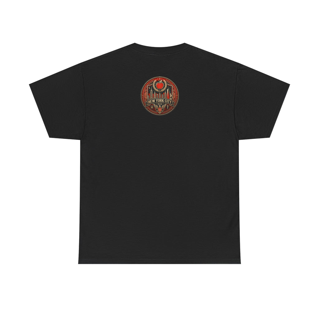 Vintage Crown Portrait Tee — Retro Hip-Hop Photo Graphic T-Shirt