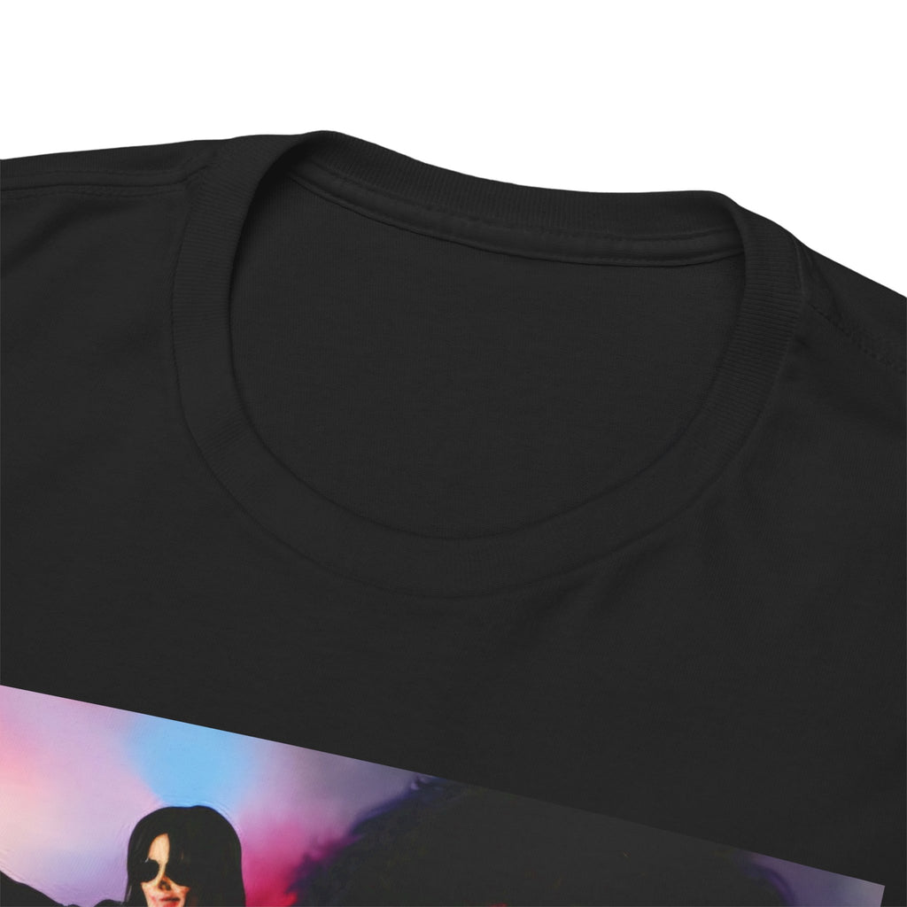 Michael Jackson Tribute Tee — Vintage Pop Collage T-Shirt