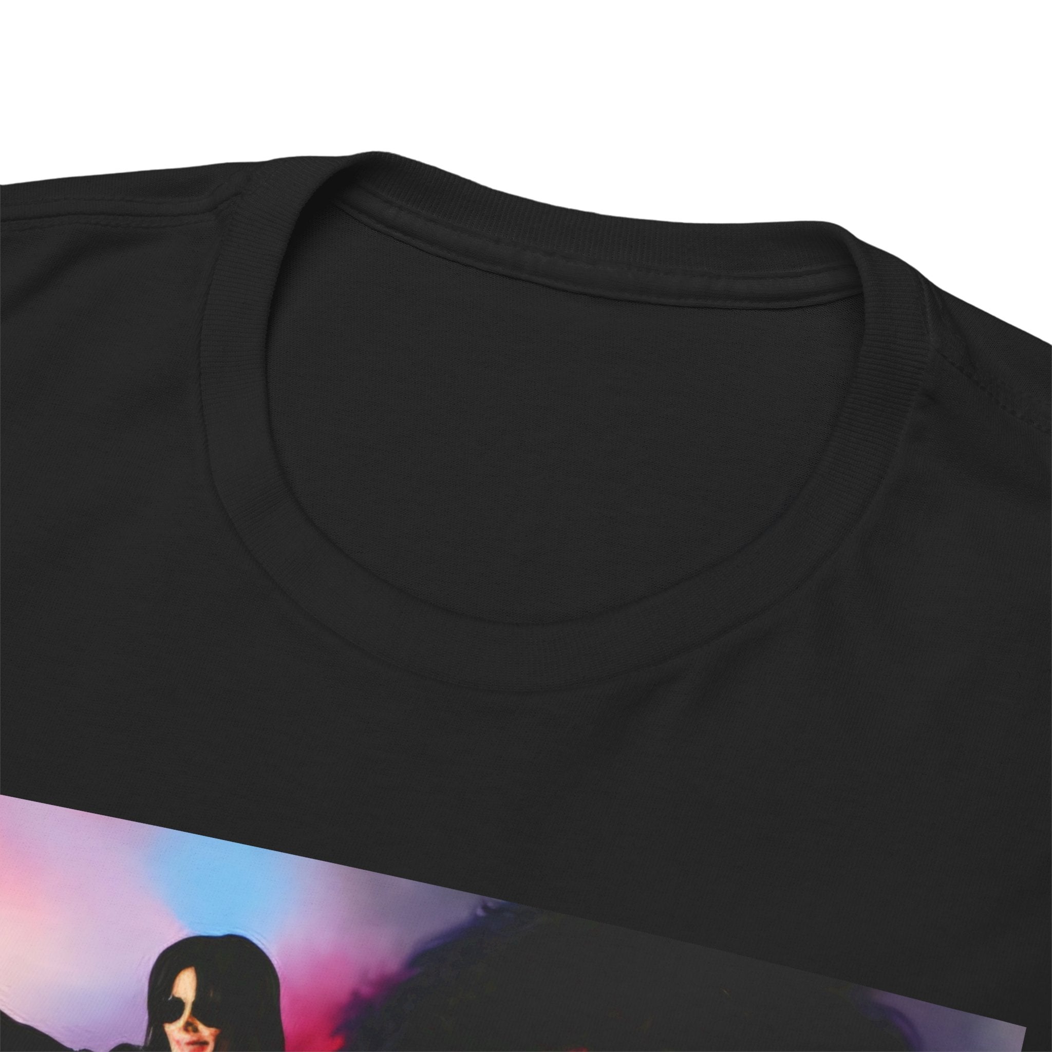 Michael Jackson Tribute Tee — Vintage Pop Collage T-Shirt