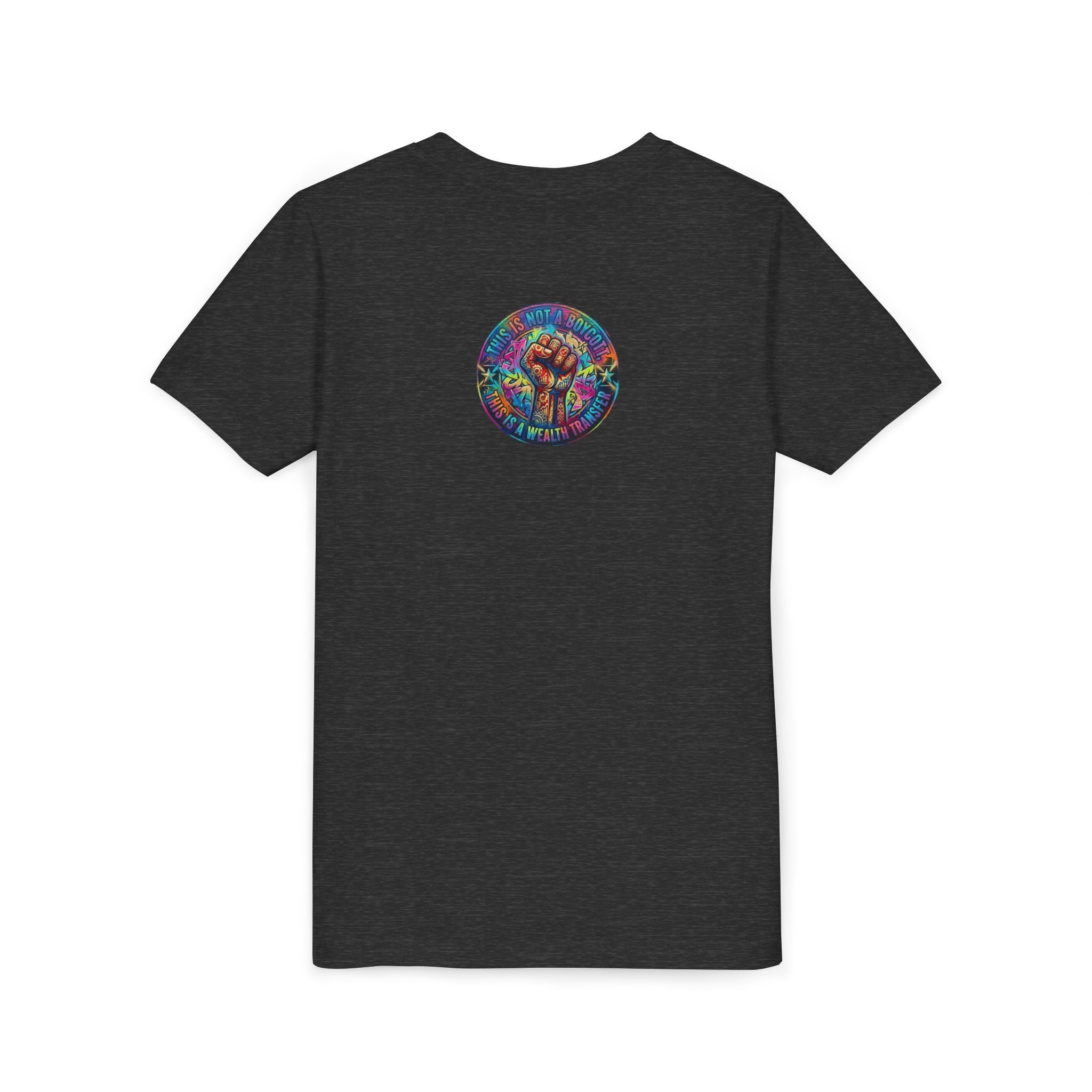 Kids Gaming Tee — Neon Rainbow Portal Gamer Shirt