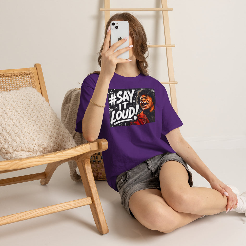 Say It Loud! Protest Fist Graphic Tee