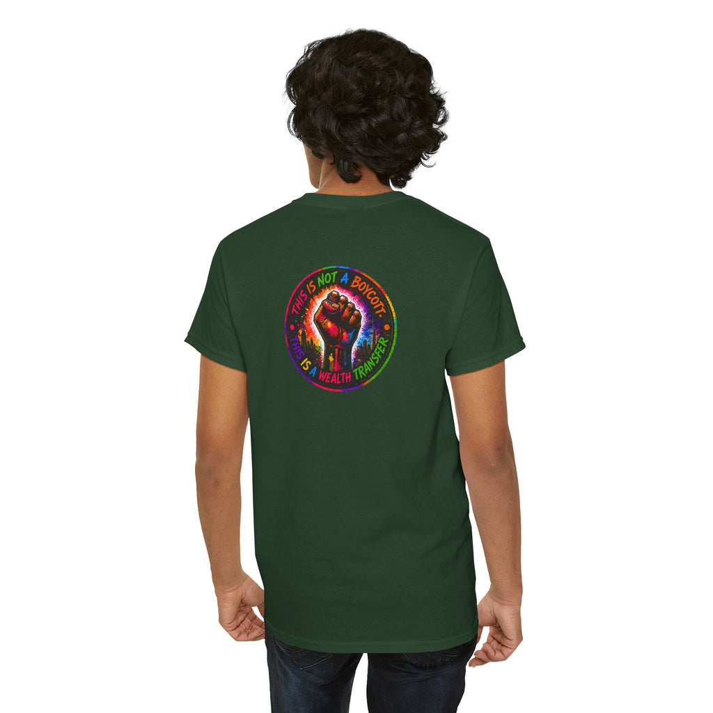 They Want Our Rhythm But Not Our Blues Tee — Black Power Fist Social Justice T-Shirt