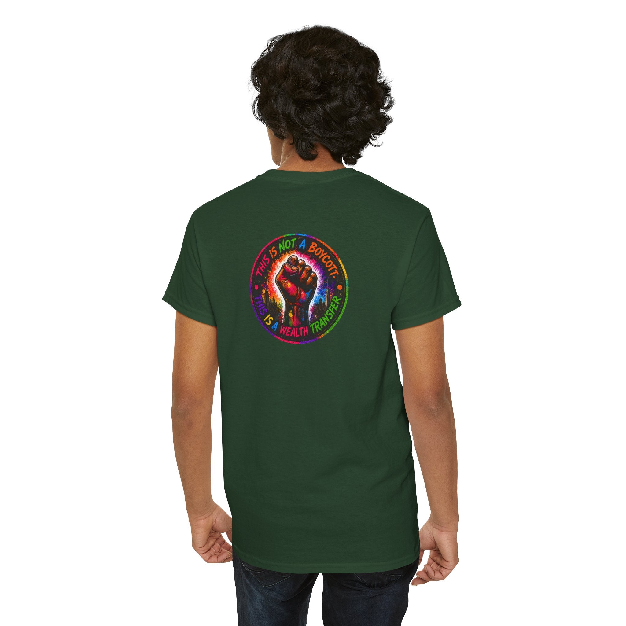 They Want Our Rhythm But Not Our Blues Tee — Black Power Fist Social Justice T-Shirt