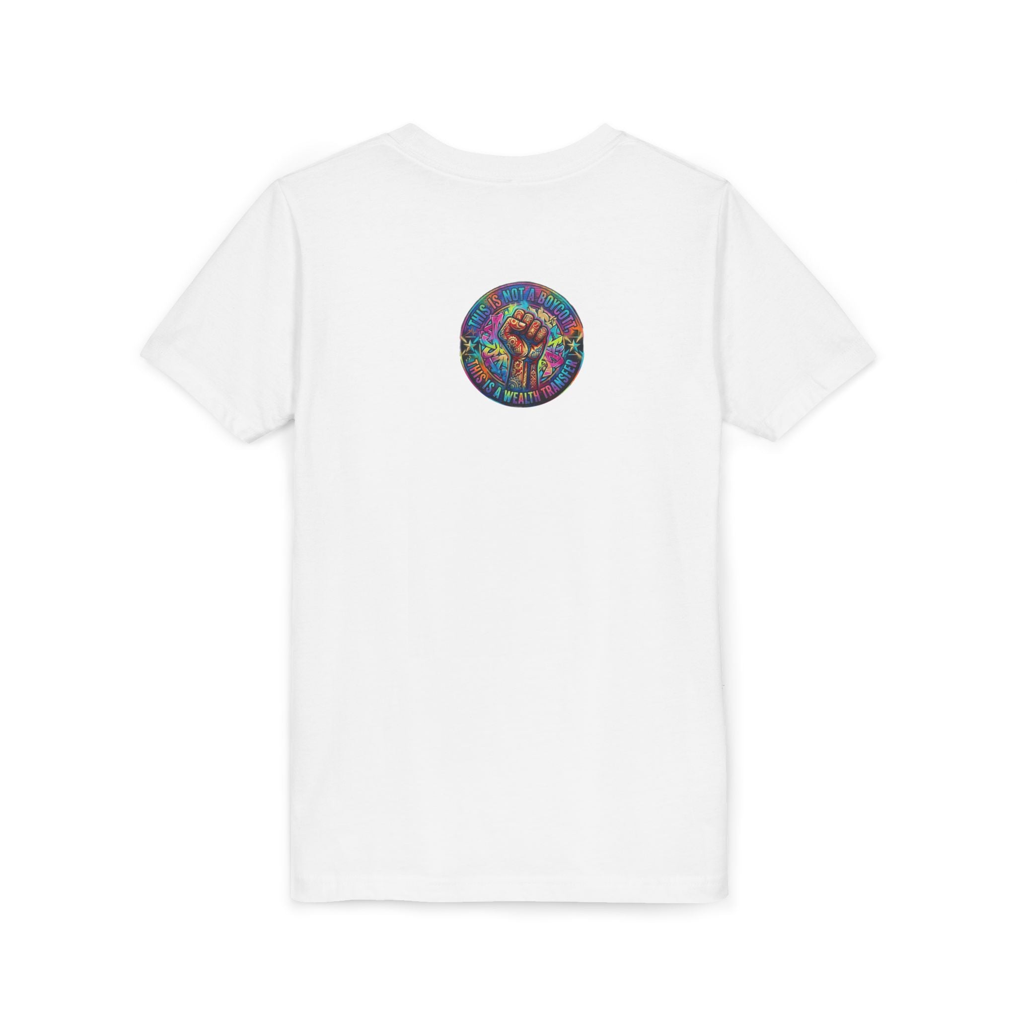 Youth Trophy Lightning Tee — Winning Kids' Short Sleeve Shirt with Stars & Confetti