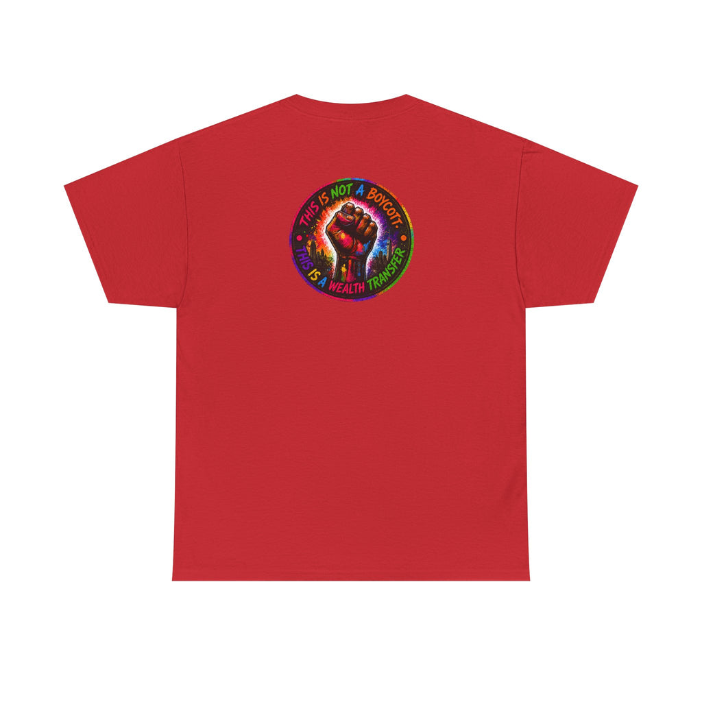 They Want Our Rhythm But Not Our Blues Tee — Black Power Fist Social Justice T-Shirt